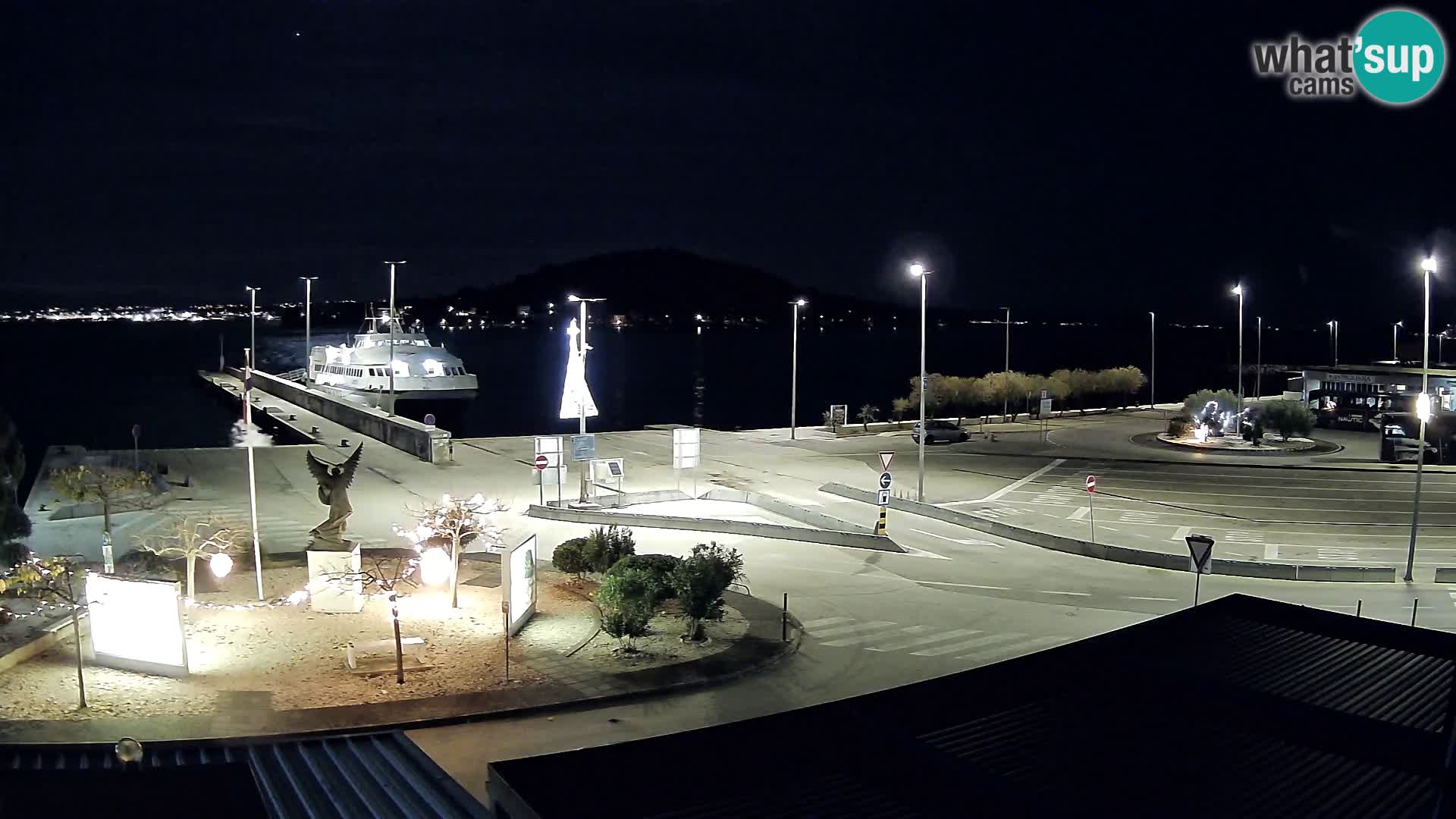 Spletna kamera Ugljan – trajekt Preko – Zadar