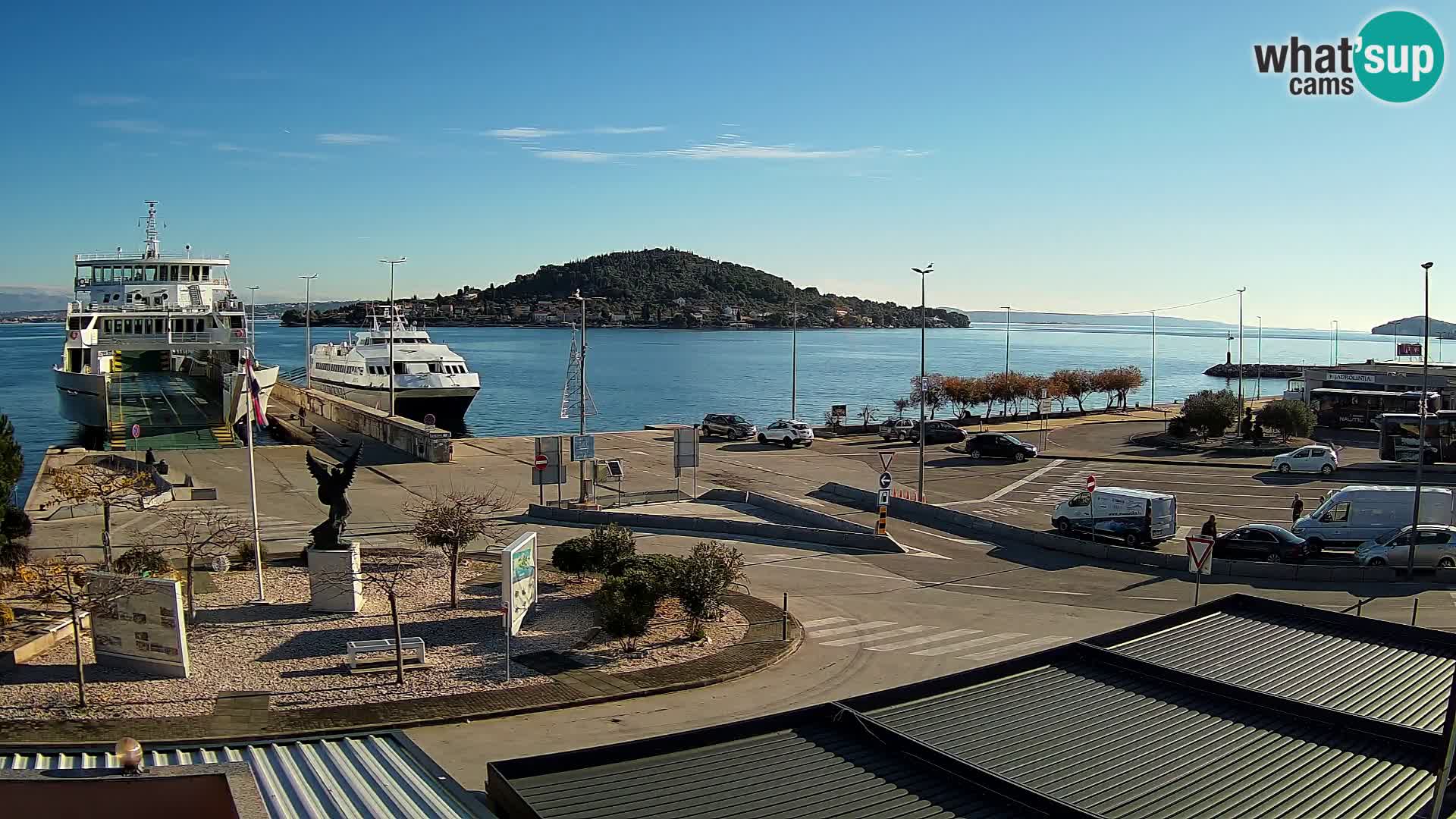 Web cam UGLJAN – Ferry de Preko à Zadar