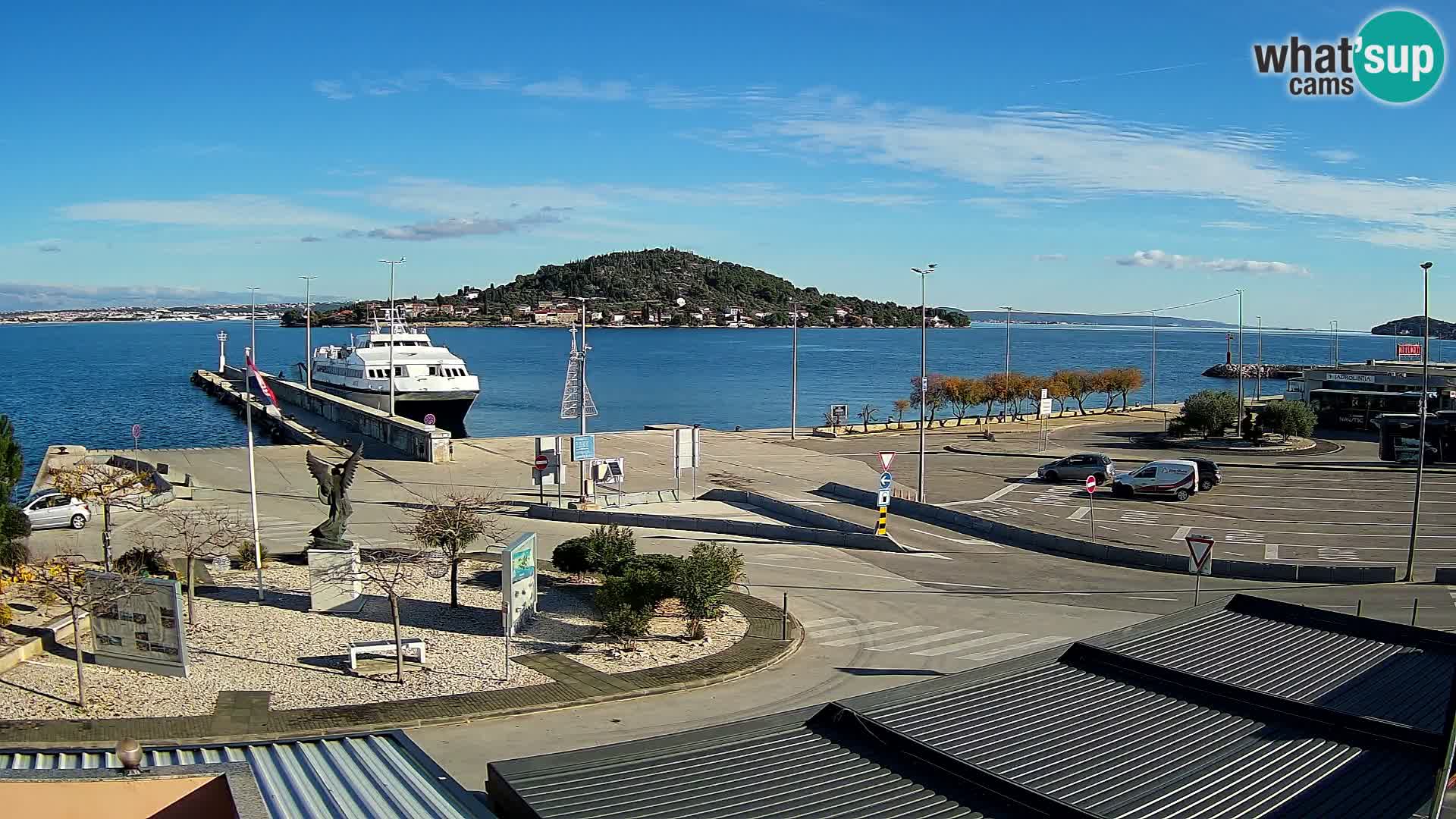 Web cam UGLJAN – Ferry de Preko à Zadar