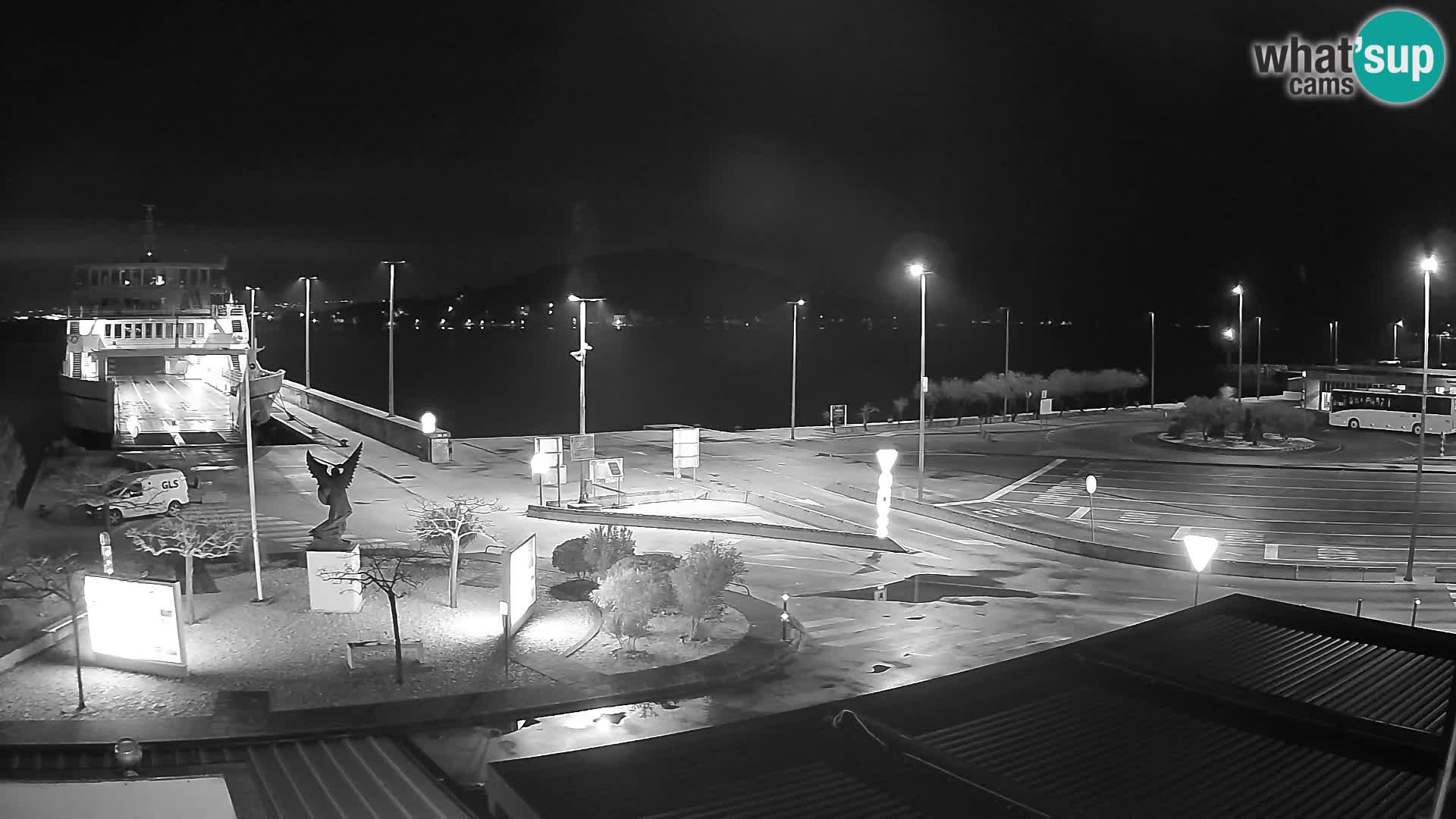 Web kamera Ugljan – Preko trajekt za Zadar