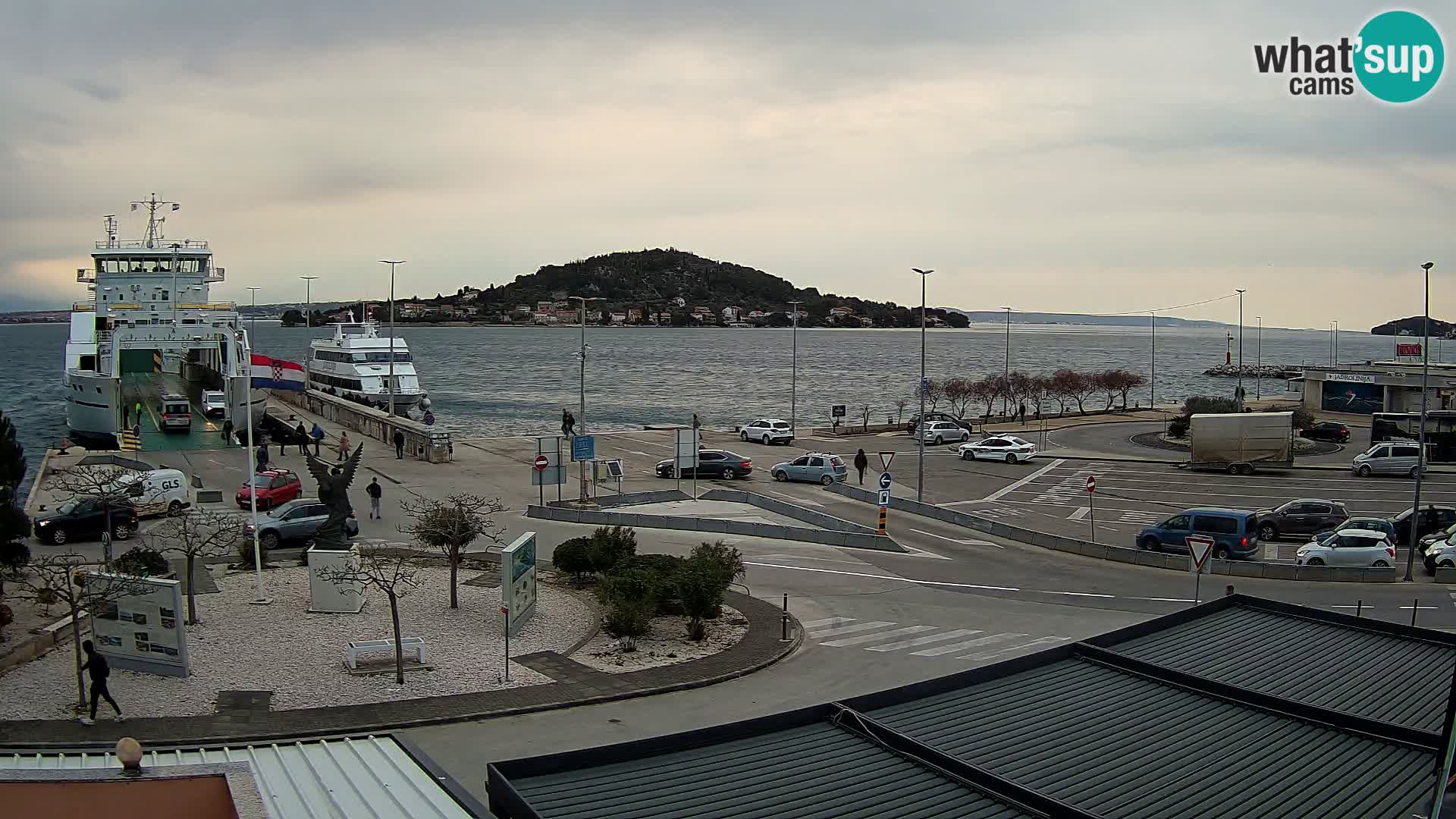 Web cam UGLJAN – Ferry de Preko à Zadar