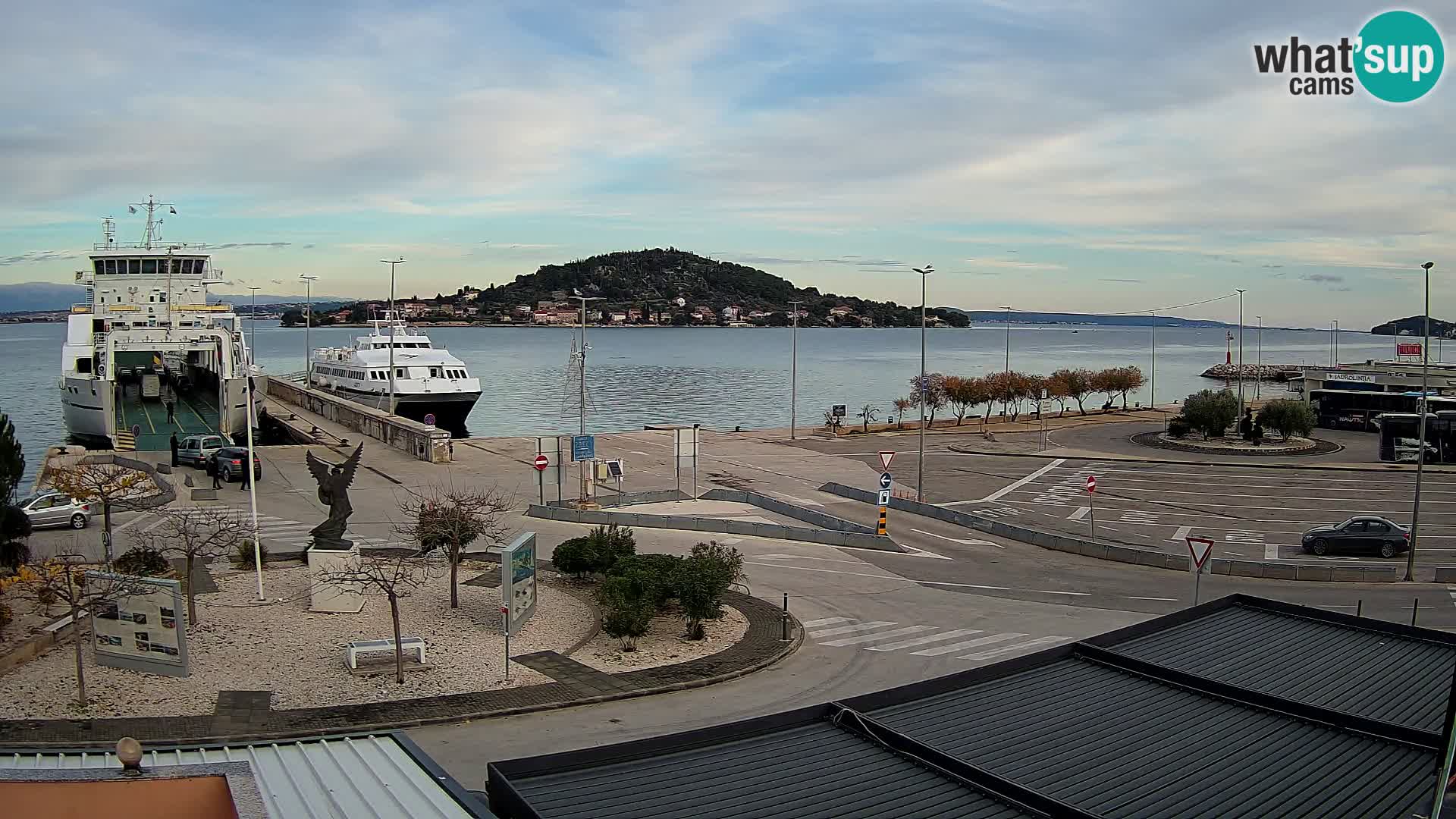 Web cam UGLJAN – Ferry de Preko à Zadar