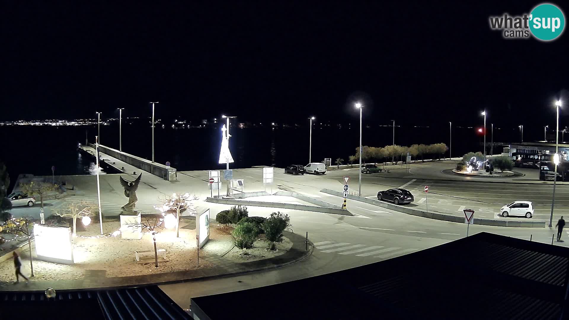 Web kamera Ugljan – Preko trajekt za Zadar