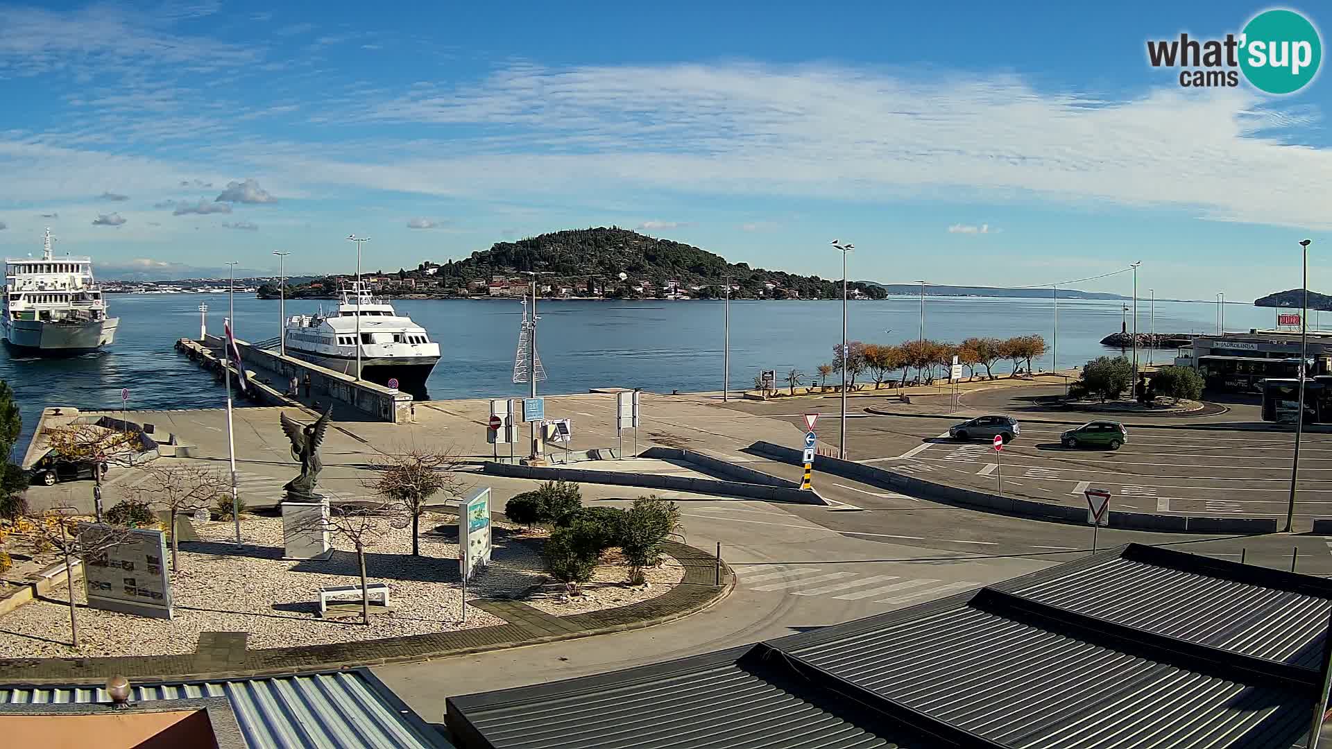UGLJAN Webcam – Preko-Fähre nach Zadar
