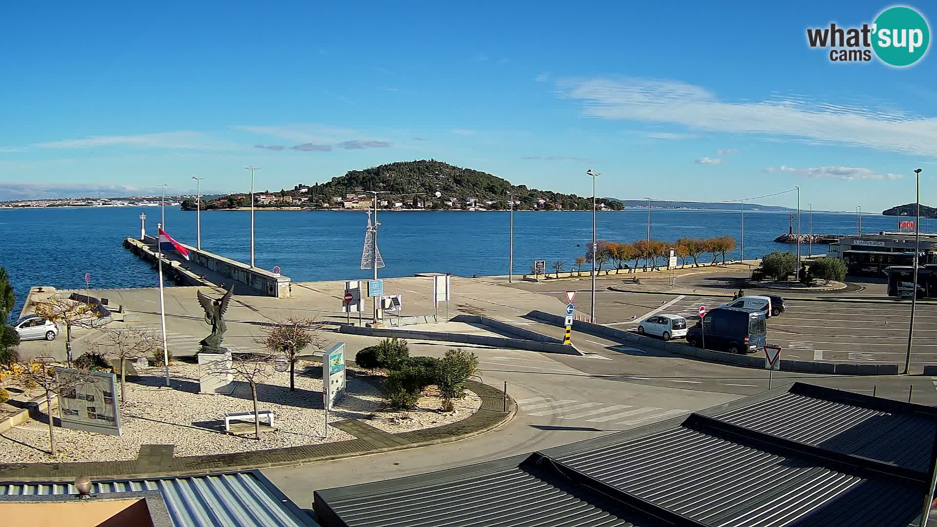 UGLJAN Webcam – Preko-Fähre nach Zadar