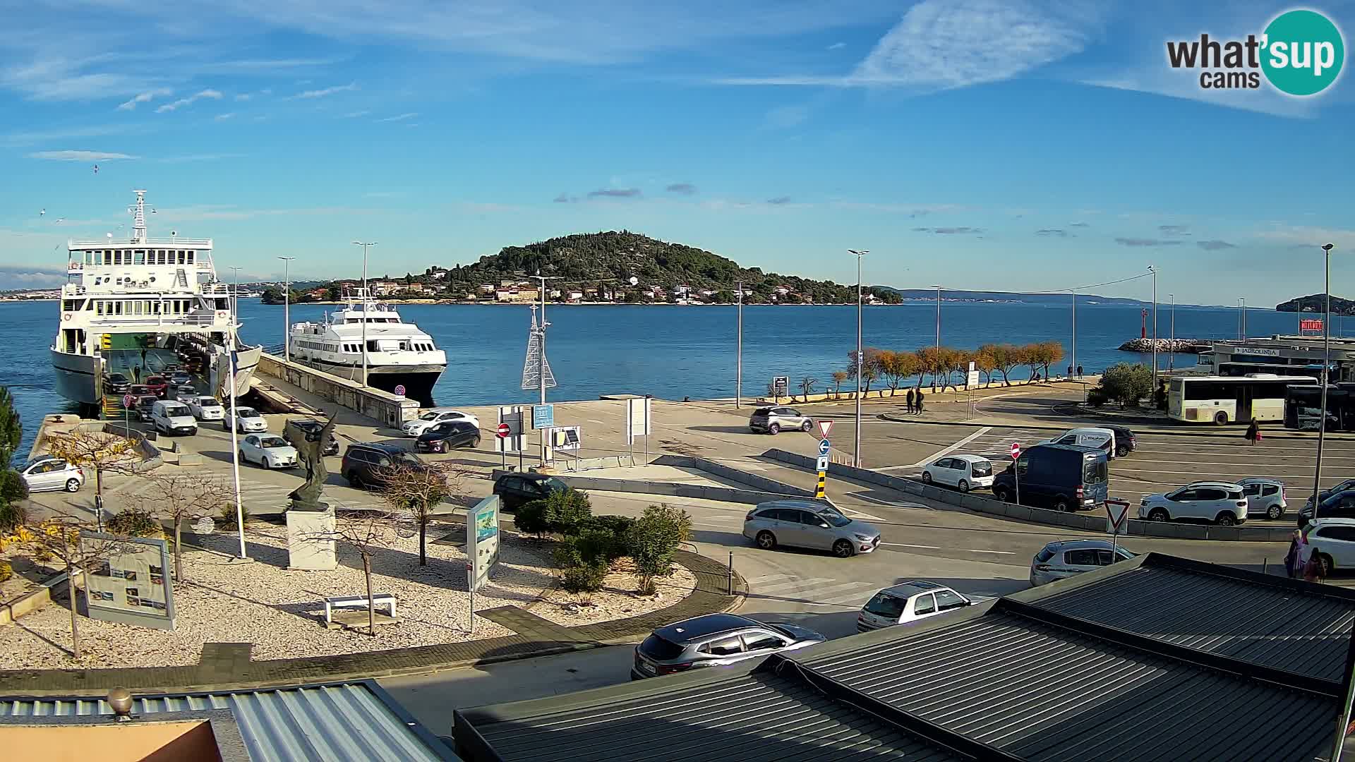 Cámara web UGLJAN – Transportar de Preko a Zadar