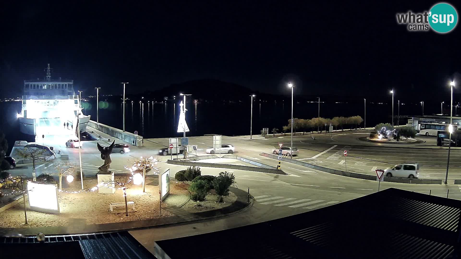 Spletna kamera Ugljan – trajekt Preko – Zadar