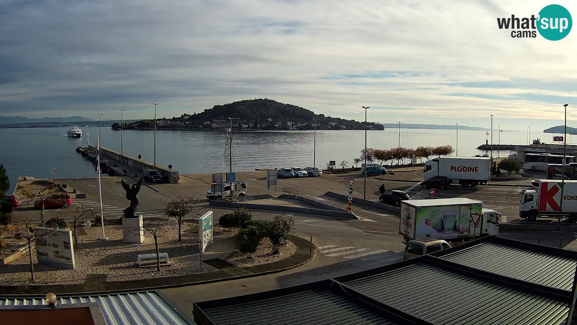 Web cam UGLJAN – Ferry de Preko à Zadar
