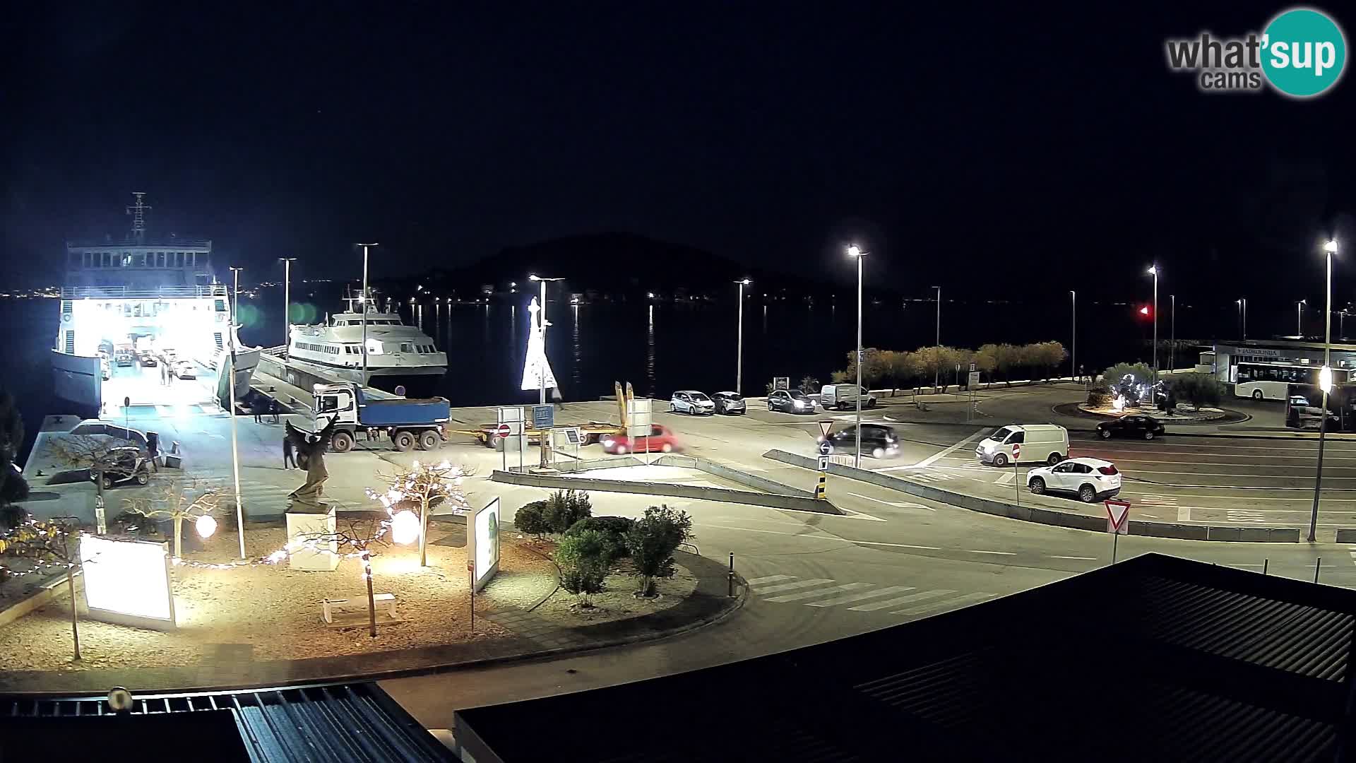 Webcam Ugliano – terminal traghetto da Preko a Zara