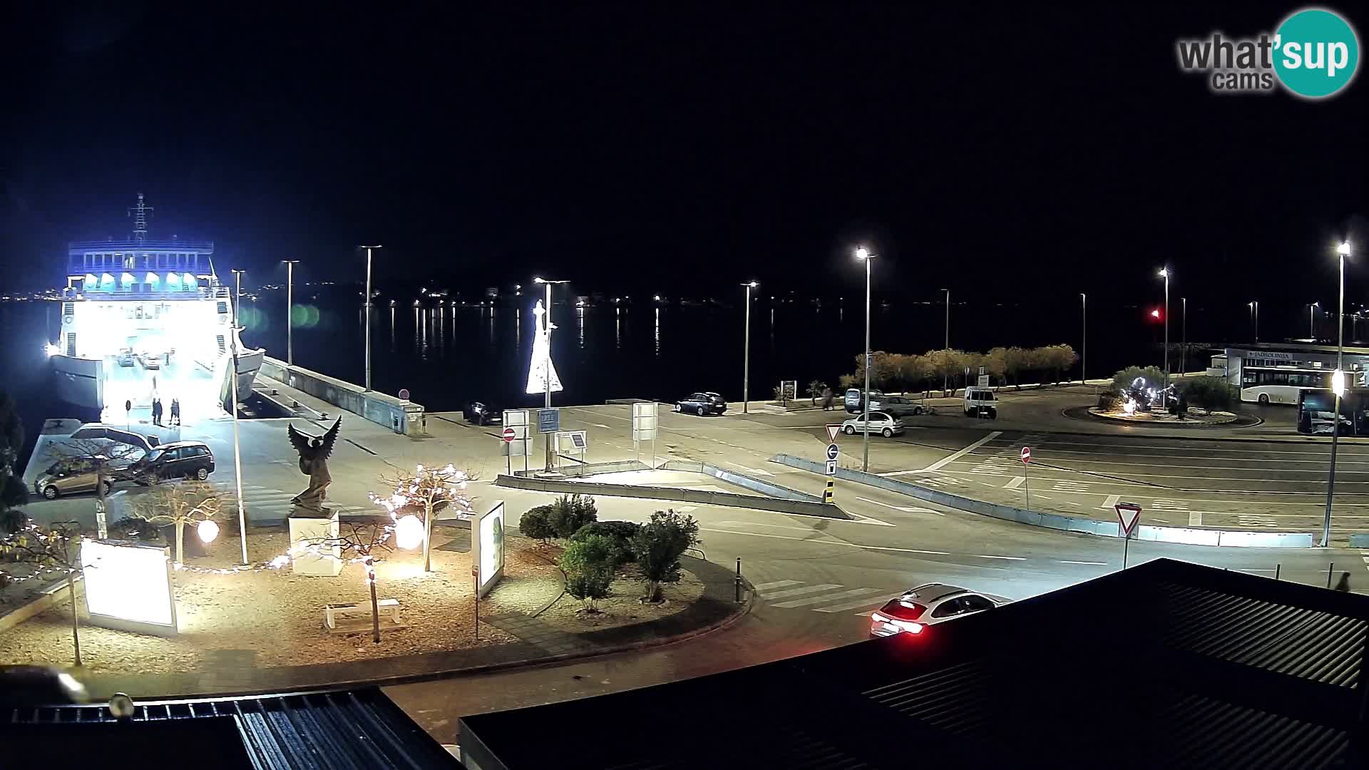 Spletna kamera Ugljan – trajekt Preko – Zadar