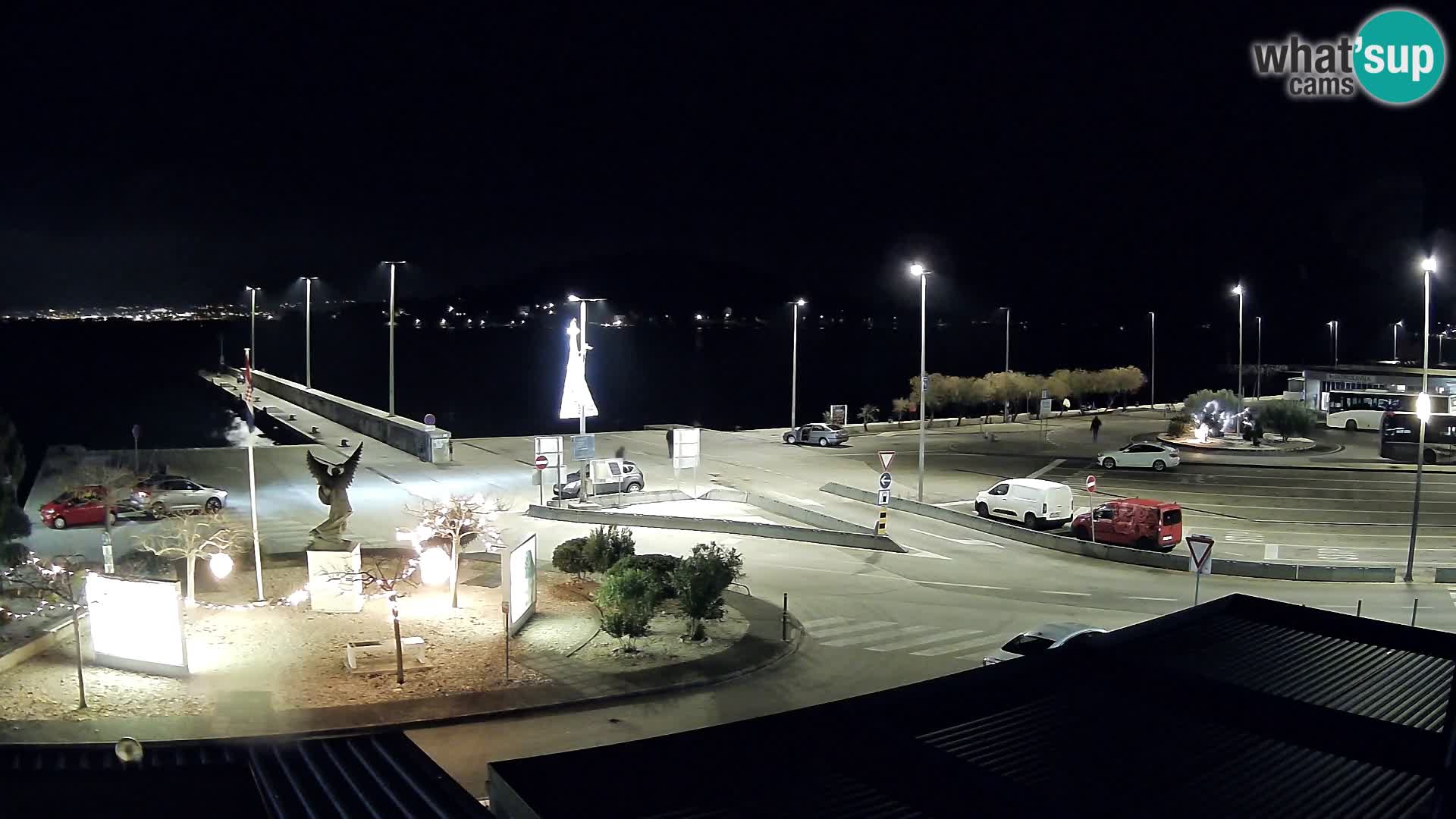 Web kamera Ugljan – Preko trajekt za Zadar