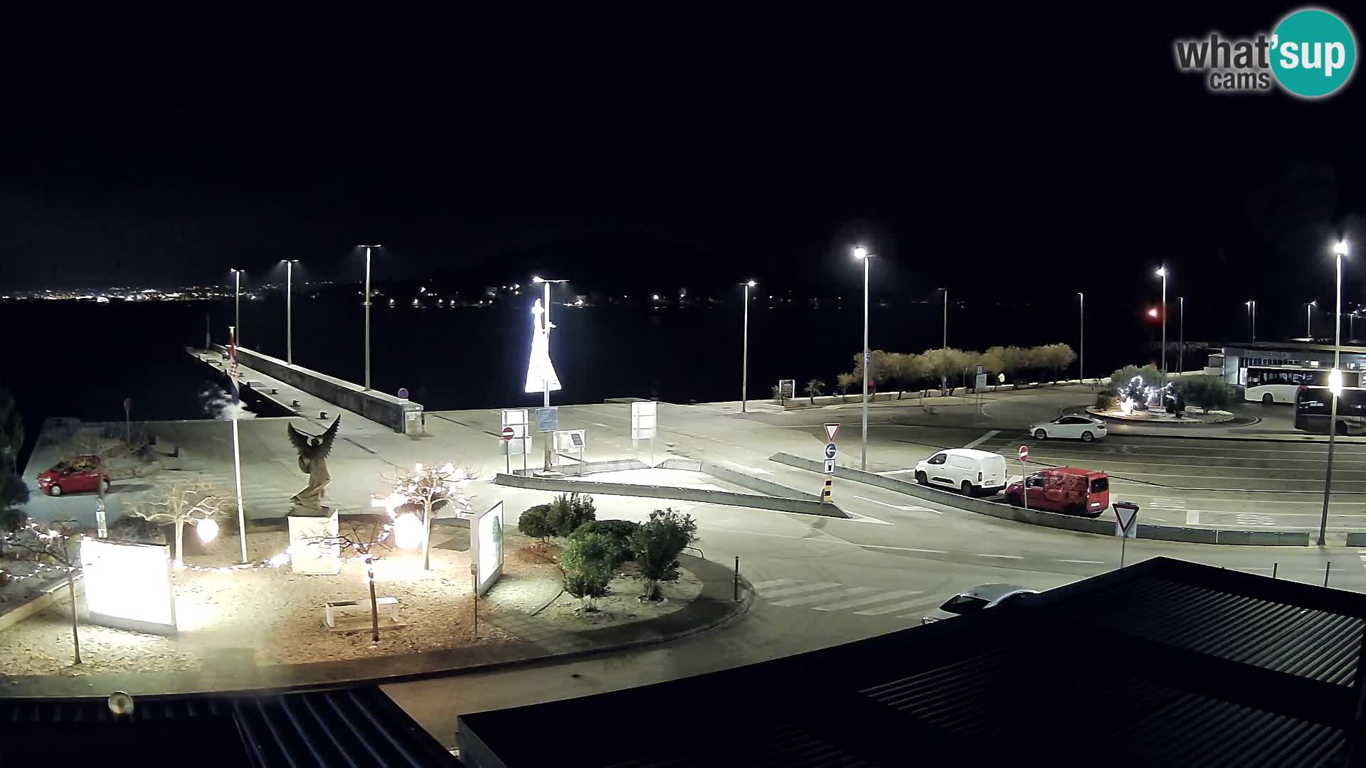 Spletna kamera Ugljan – trajekt Preko – Zadar