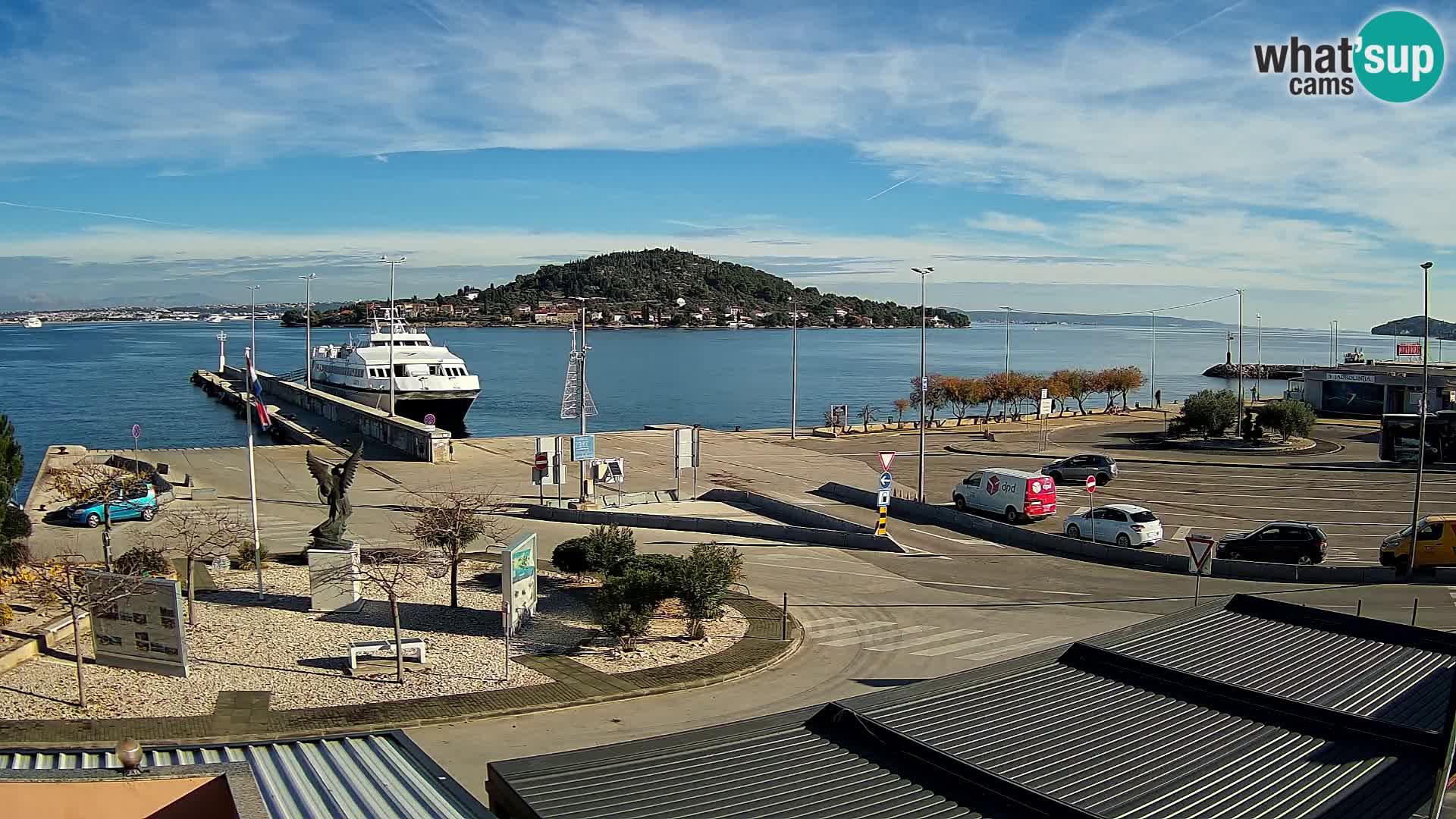 Web cam UGLJAN – Ferry de Preko à Zadar