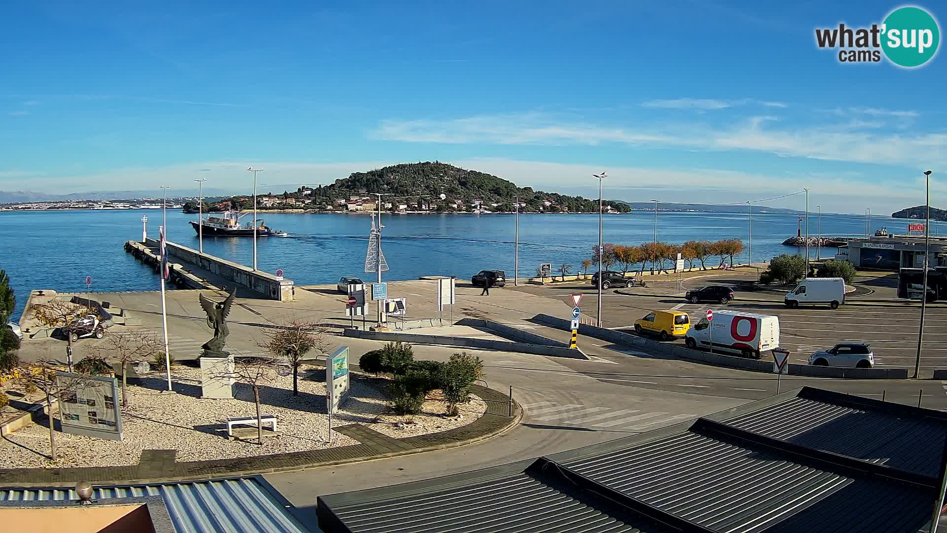 UGLJAN Webcam – Preko-Fähre nach Zadar