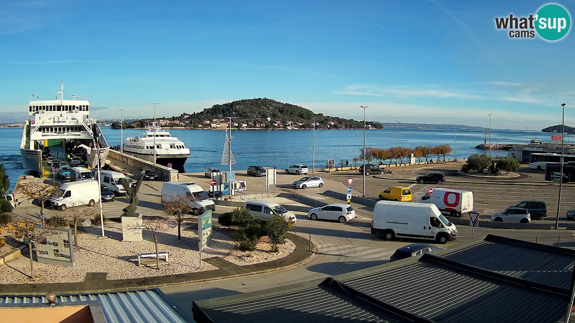 UGLJAN Webcam – Preko-Fähre nach Zadar