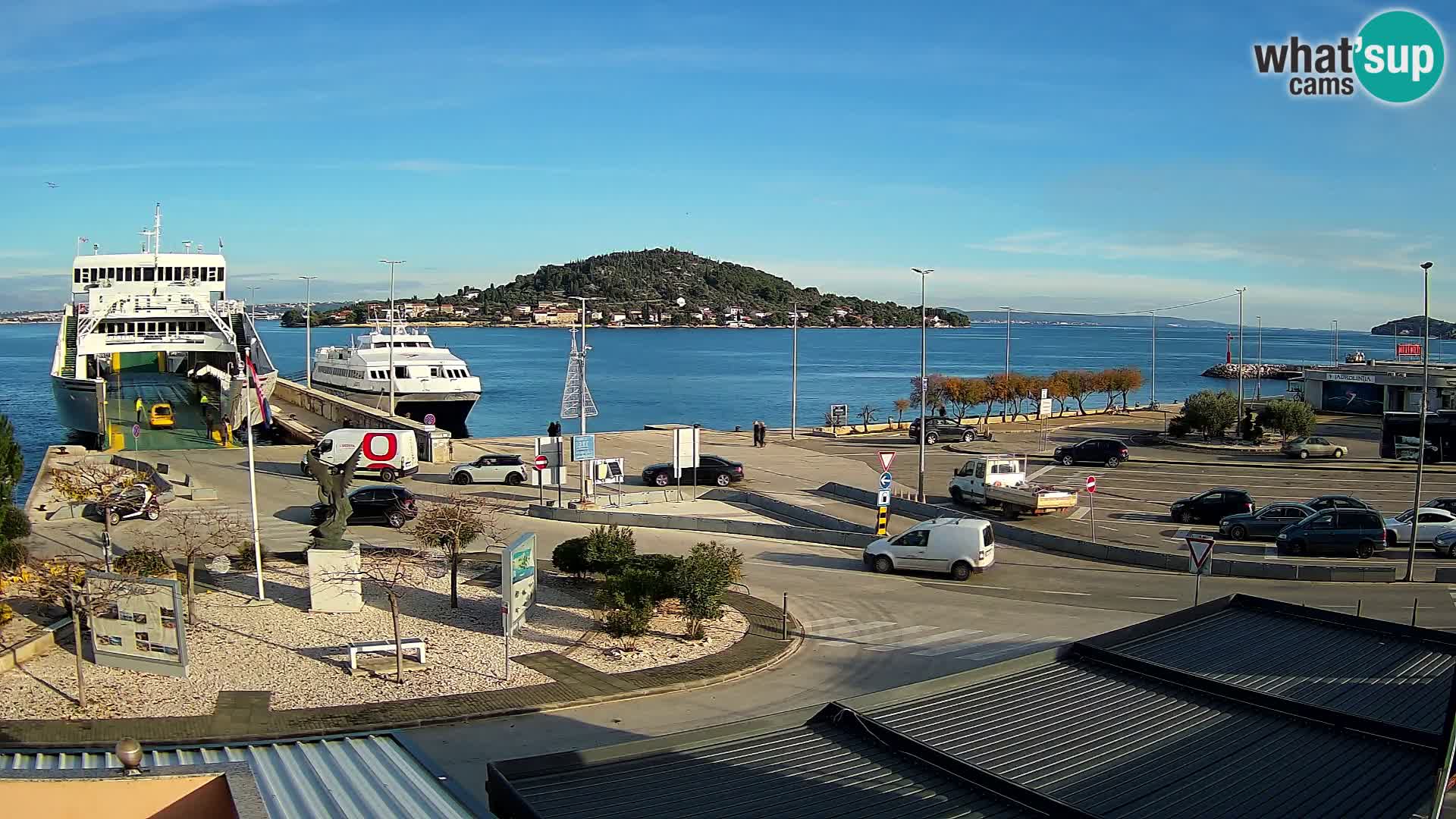 Cámara web UGLJAN – Transportar de Preko a Zadar