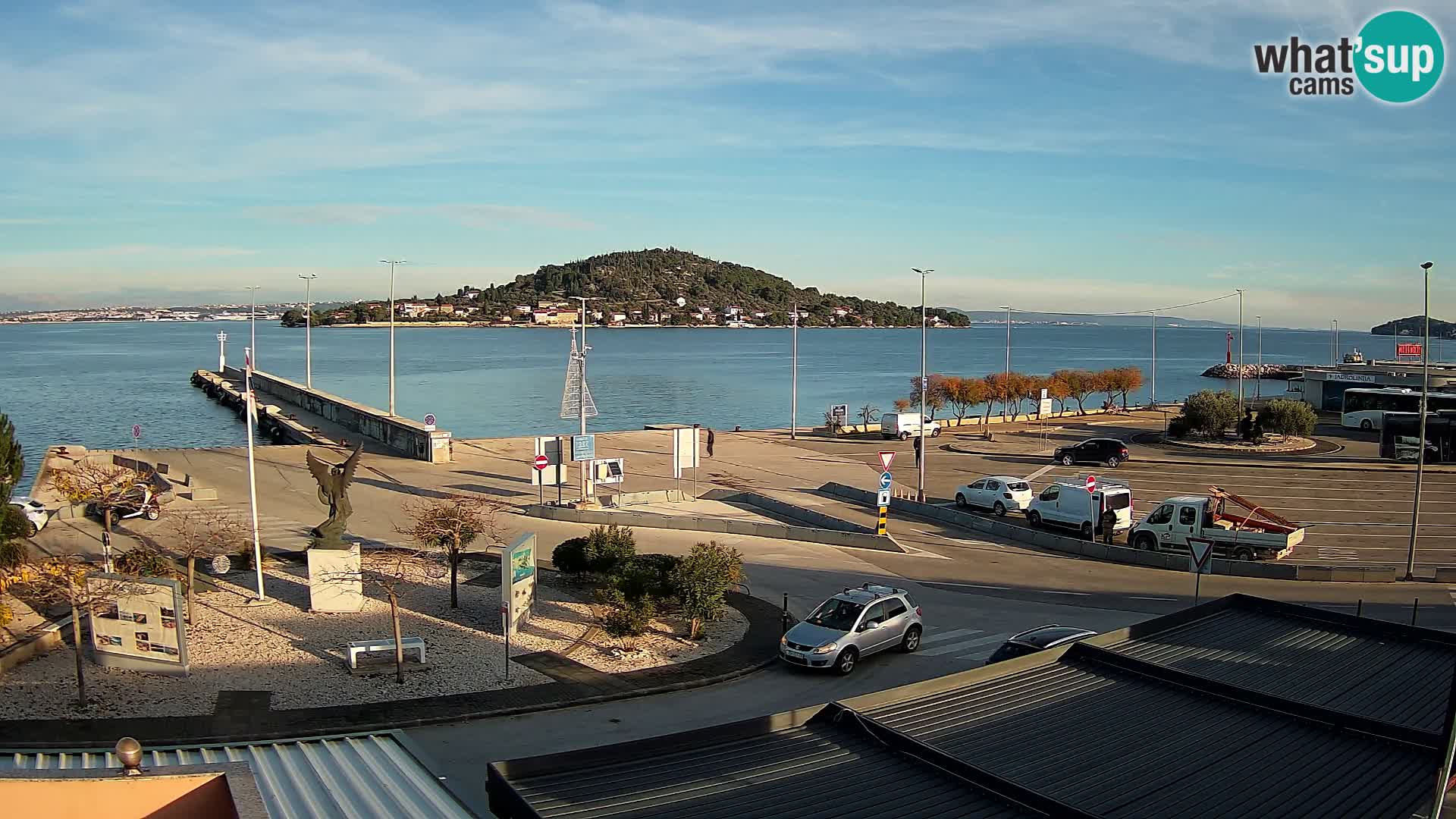 UGLJAN Webcam – Preko-Fähre nach Zadar