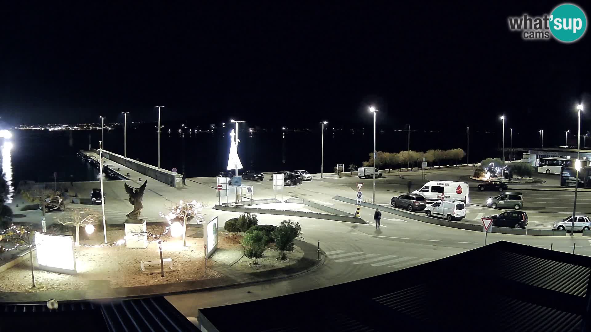 Webcam Ugliano – terminal traghetto da Preko a Zara