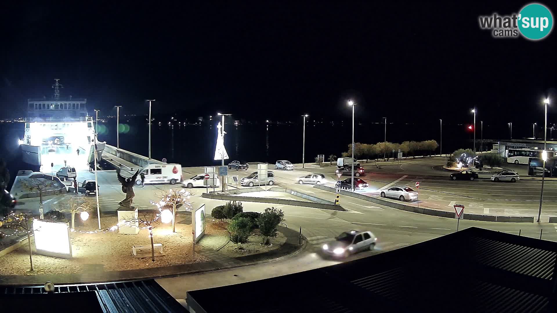 Webcam Ugliano – terminal traghetto da Preko a Zara