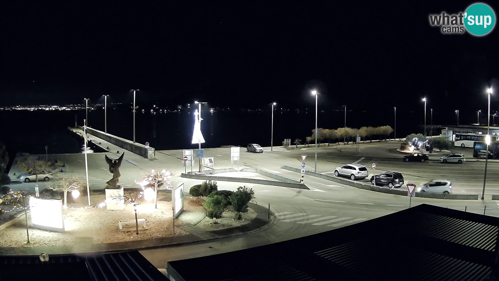 Webcam Ugliano – terminal traghetto da Preko a Zara