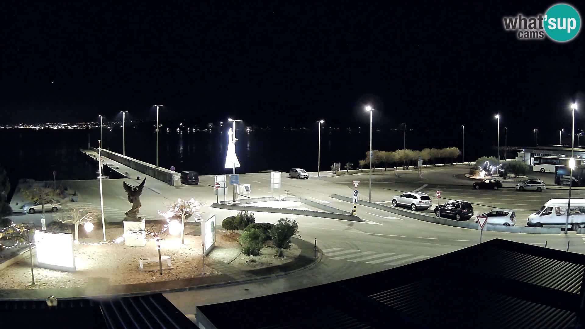 Webcam Ugliano – terminal traghetto da Preko a Zara