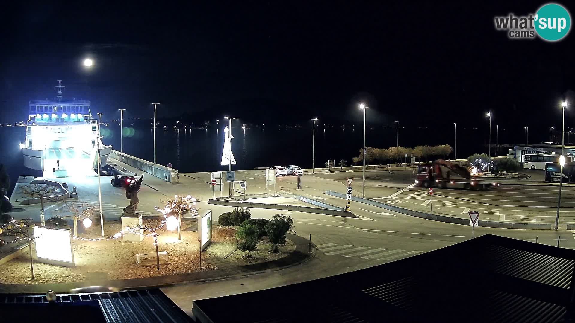 Webcam Ugljan – Preko Ferry to Zadar