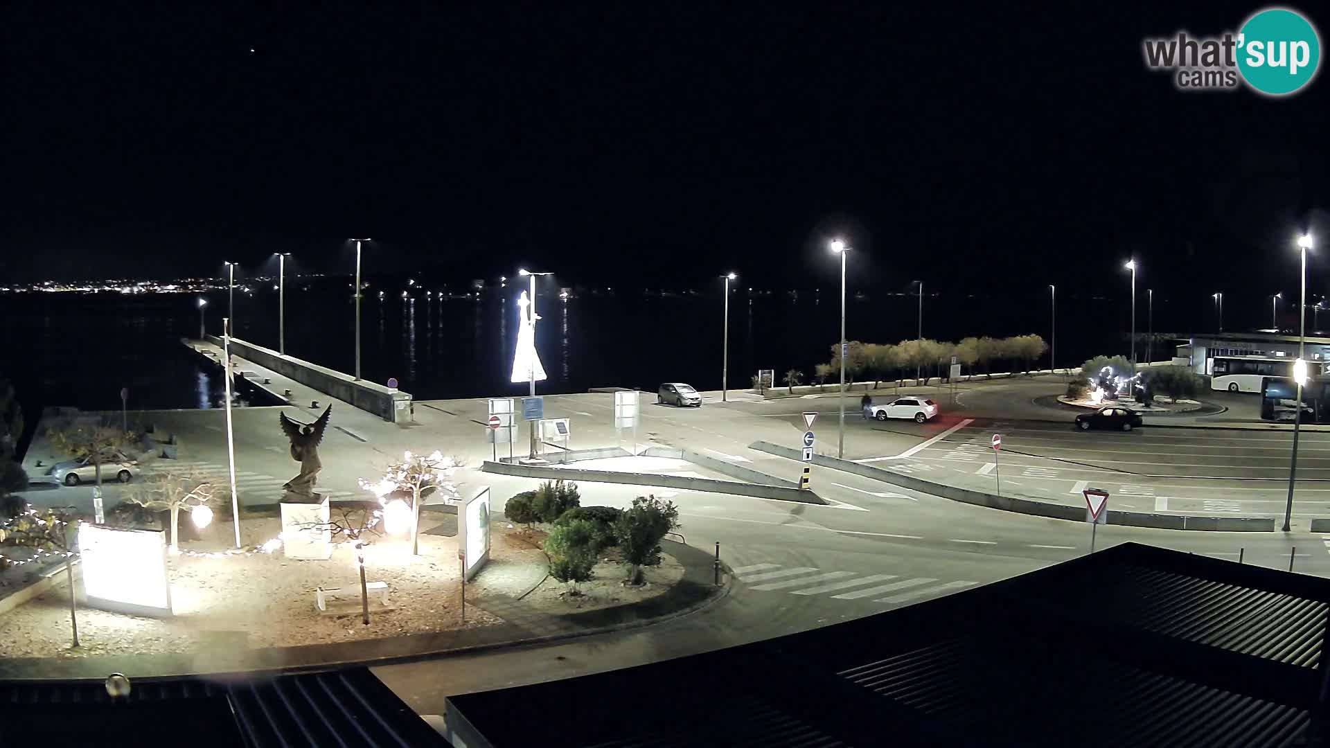 Webcam Ugliano – terminal traghetto da Preko a Zara