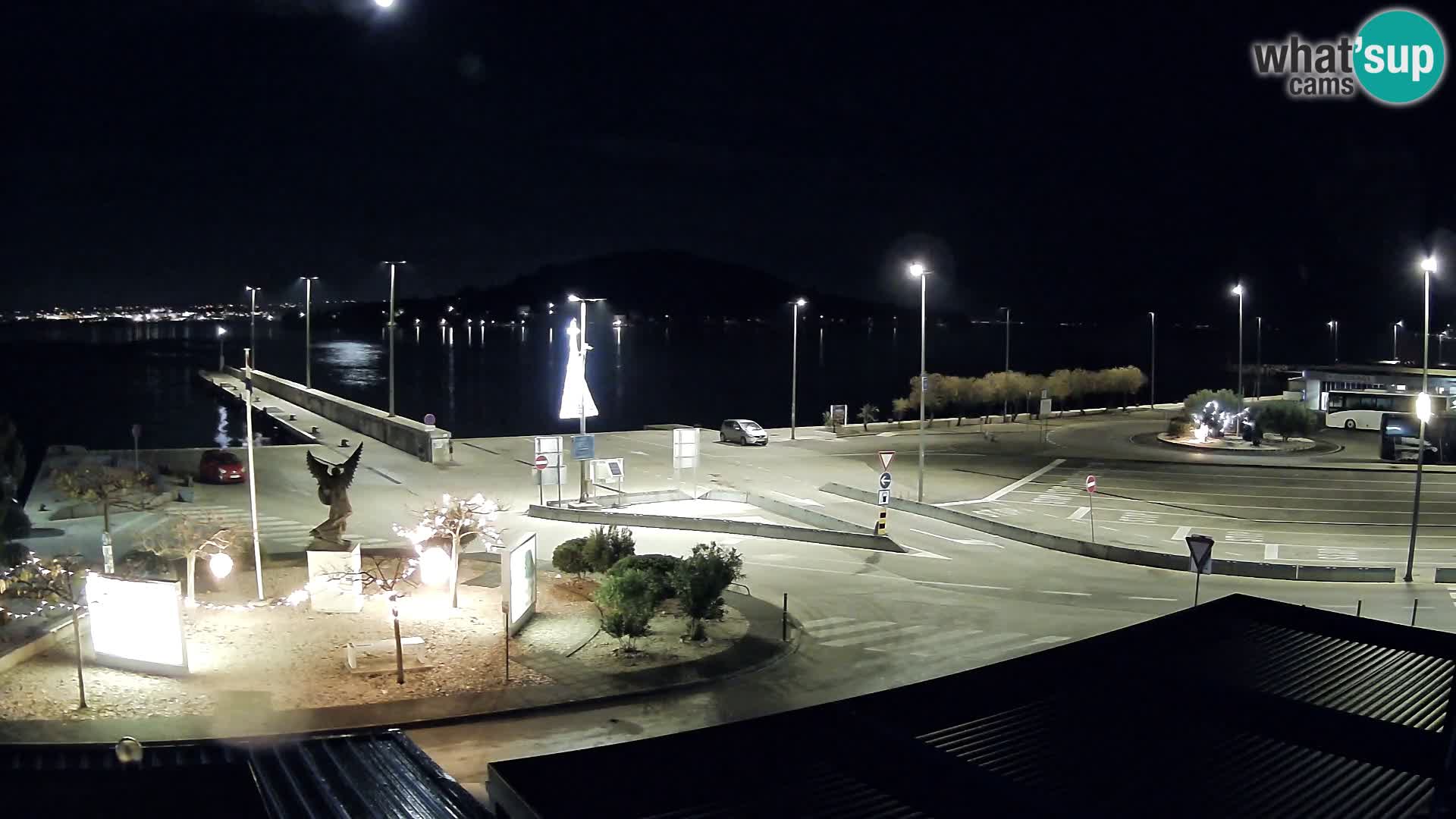 Web kamera Ugljan – Preko trajekt za Zadar