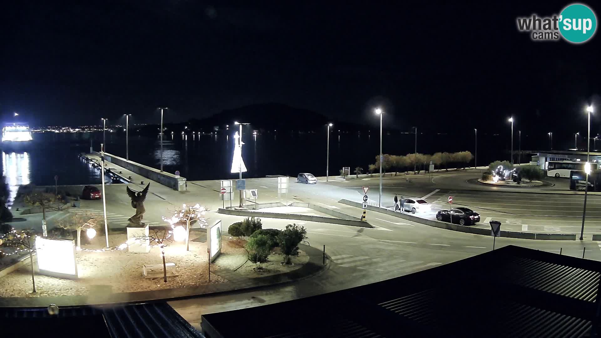 Webcam Ugliano – terminal traghetto da Preko a Zara