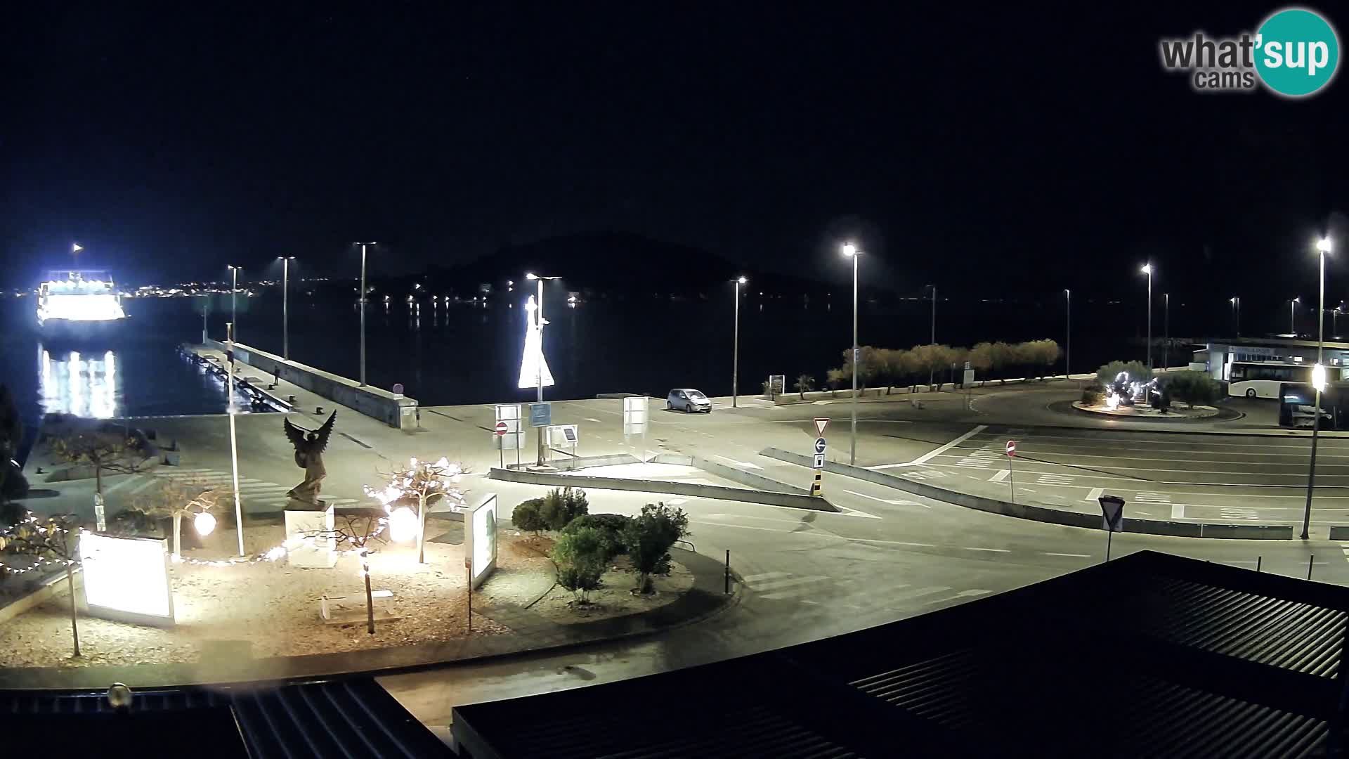 Spletna kamera Ugljan – trajekt Preko – Zadar