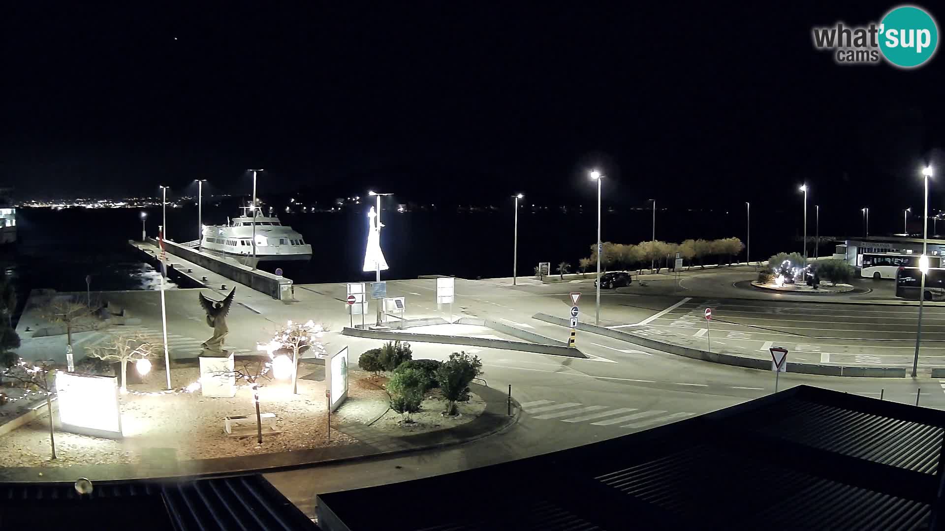 Spletna kamera Ugljan – trajekt Preko – Zadar