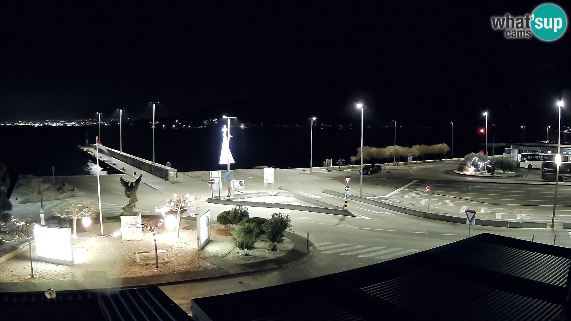 Webcam Ugliano – terminal traghetto da Preko a Zara