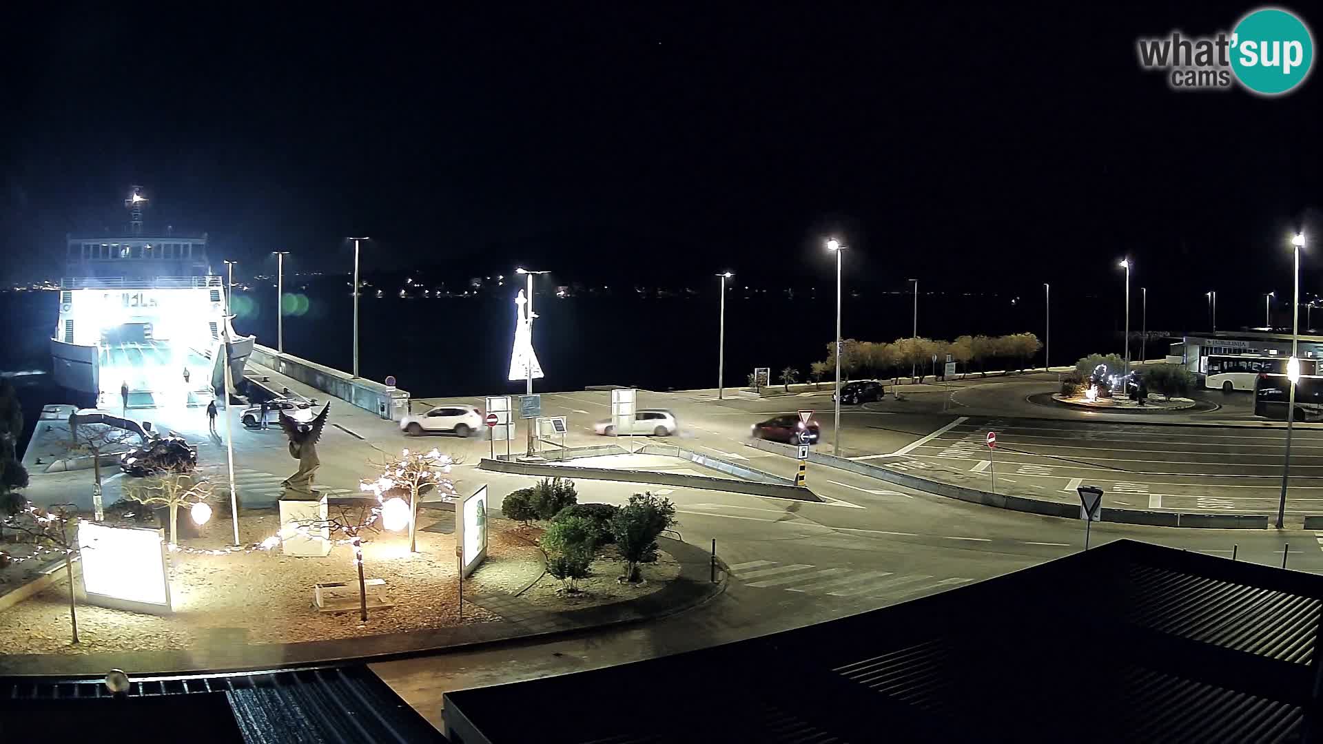 Webcam Ugliano – terminal traghetto da Preko a Zara