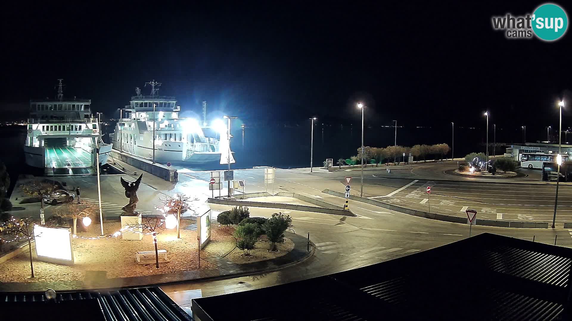 Spletna kamera Ugljan – trajekt Preko – Zadar