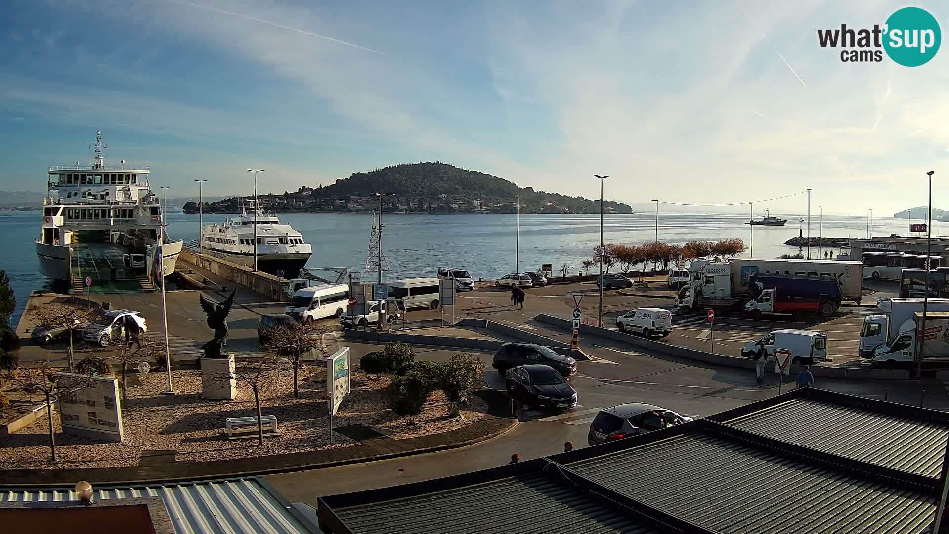 Web cam UGLJAN – Ferry de Preko à Zadar