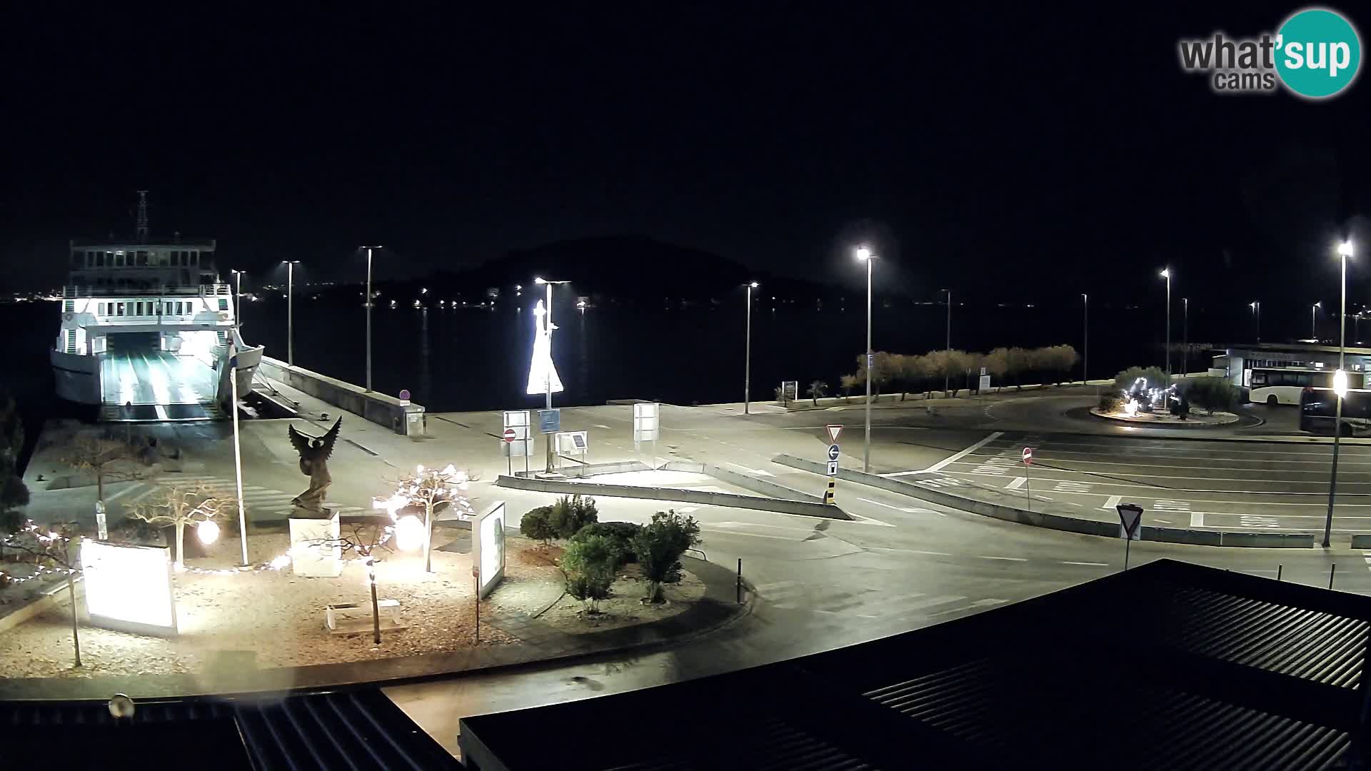 Webcam Ugliano – terminal traghetto da Preko a Zara