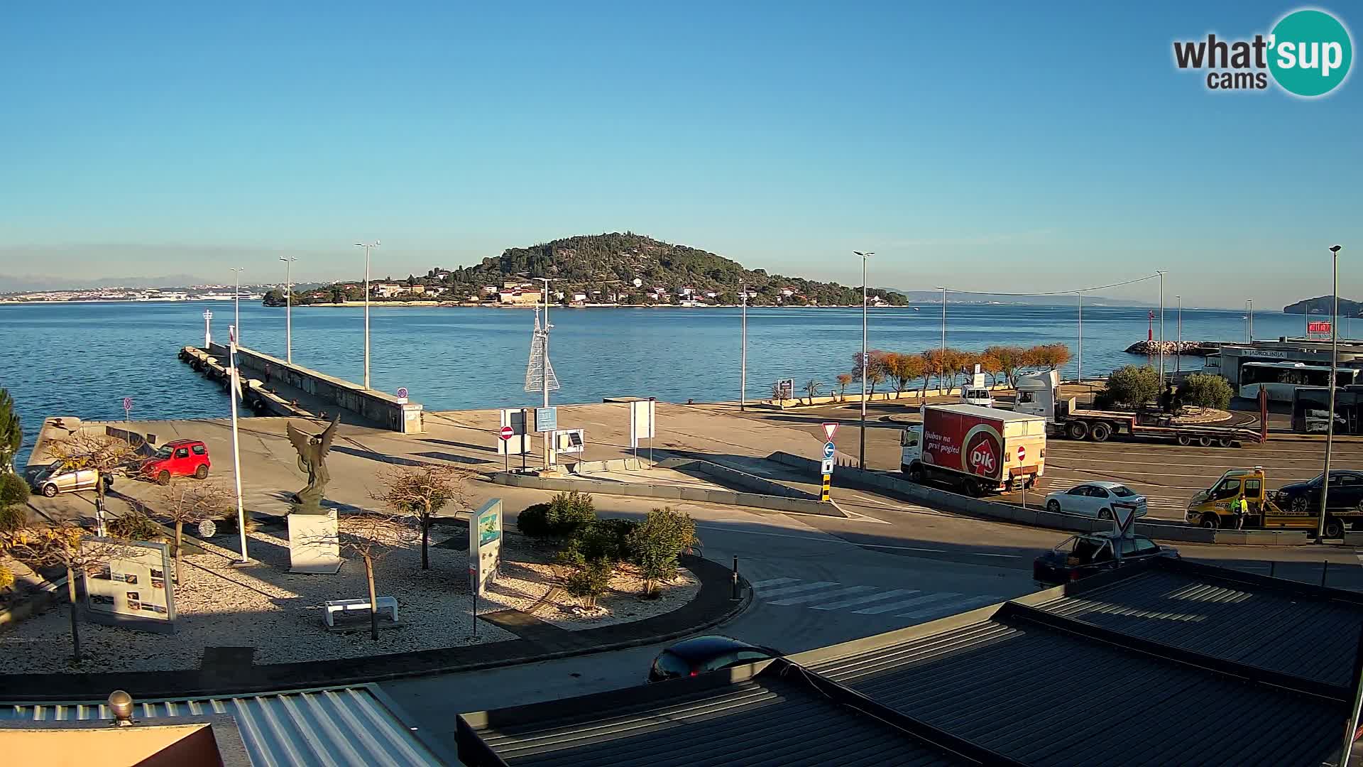 Cámara web UGLJAN – Transportar de Preko a Zadar