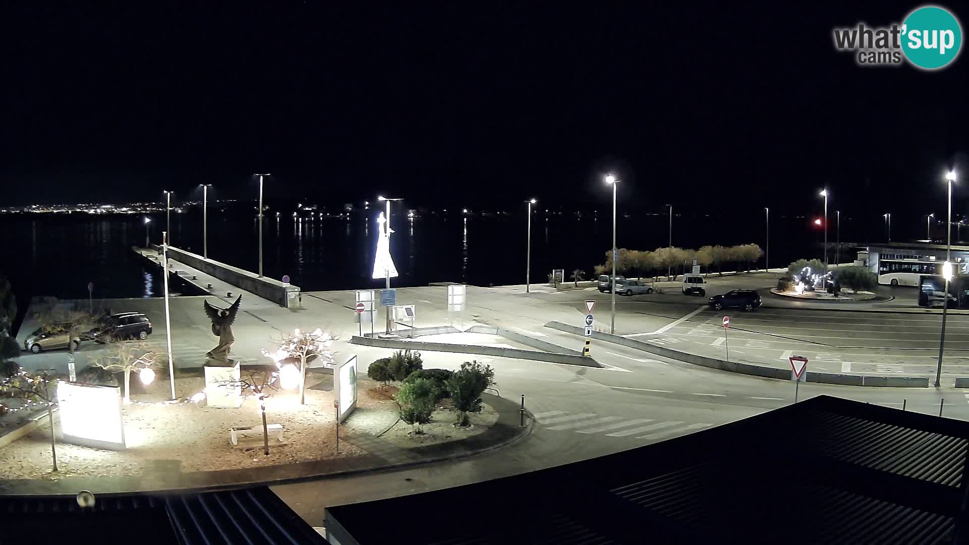 Web kamera Ugljan – Preko trajekt za Zadar