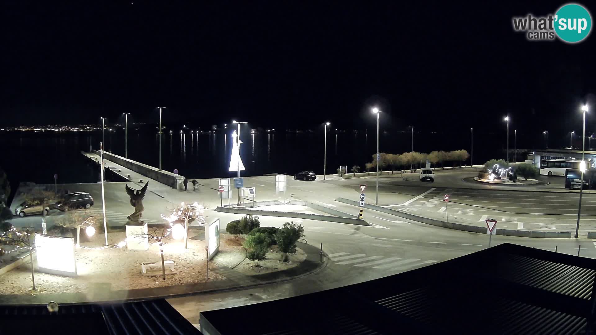 Webcam Ugliano – terminal traghetto da Preko a Zara