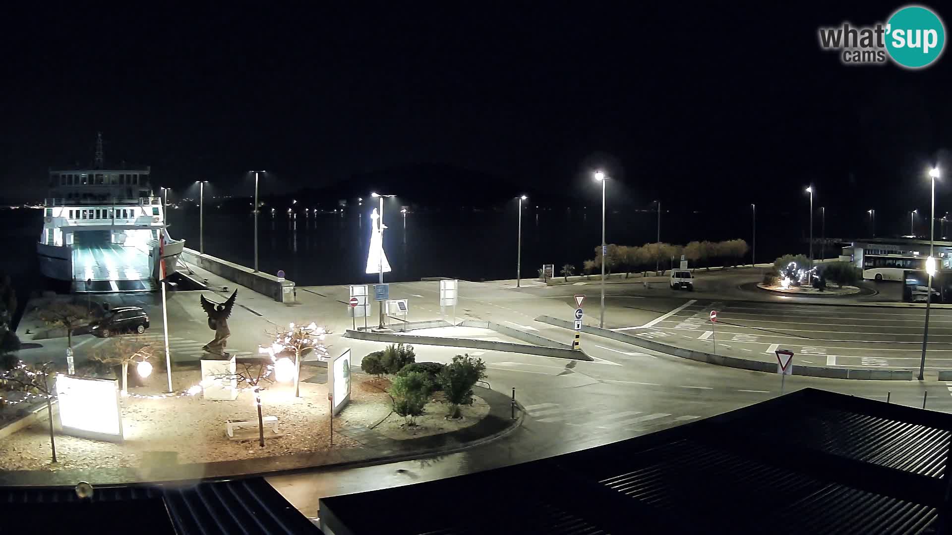 Webcam Ugliano – terminal traghetto da Preko a Zara