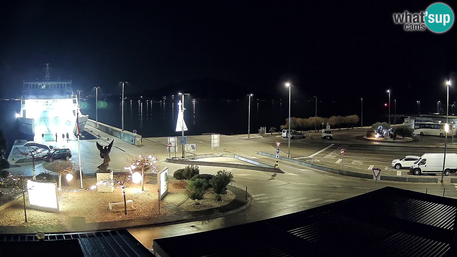 Webcam Ugliano – terminal traghetto da Preko a Zara