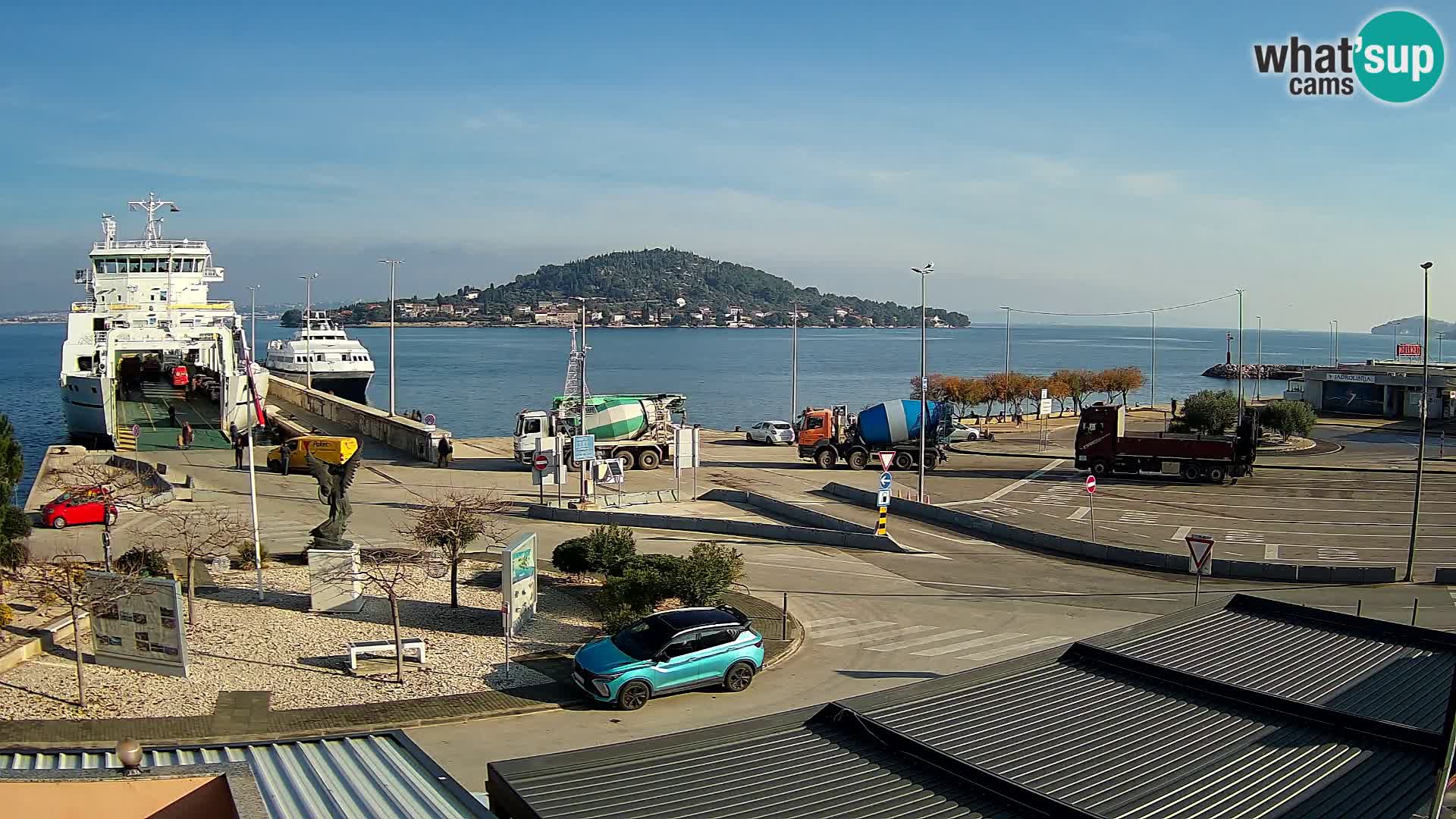 UGLJAN Webcam – Preko-Fähre nach Zadar