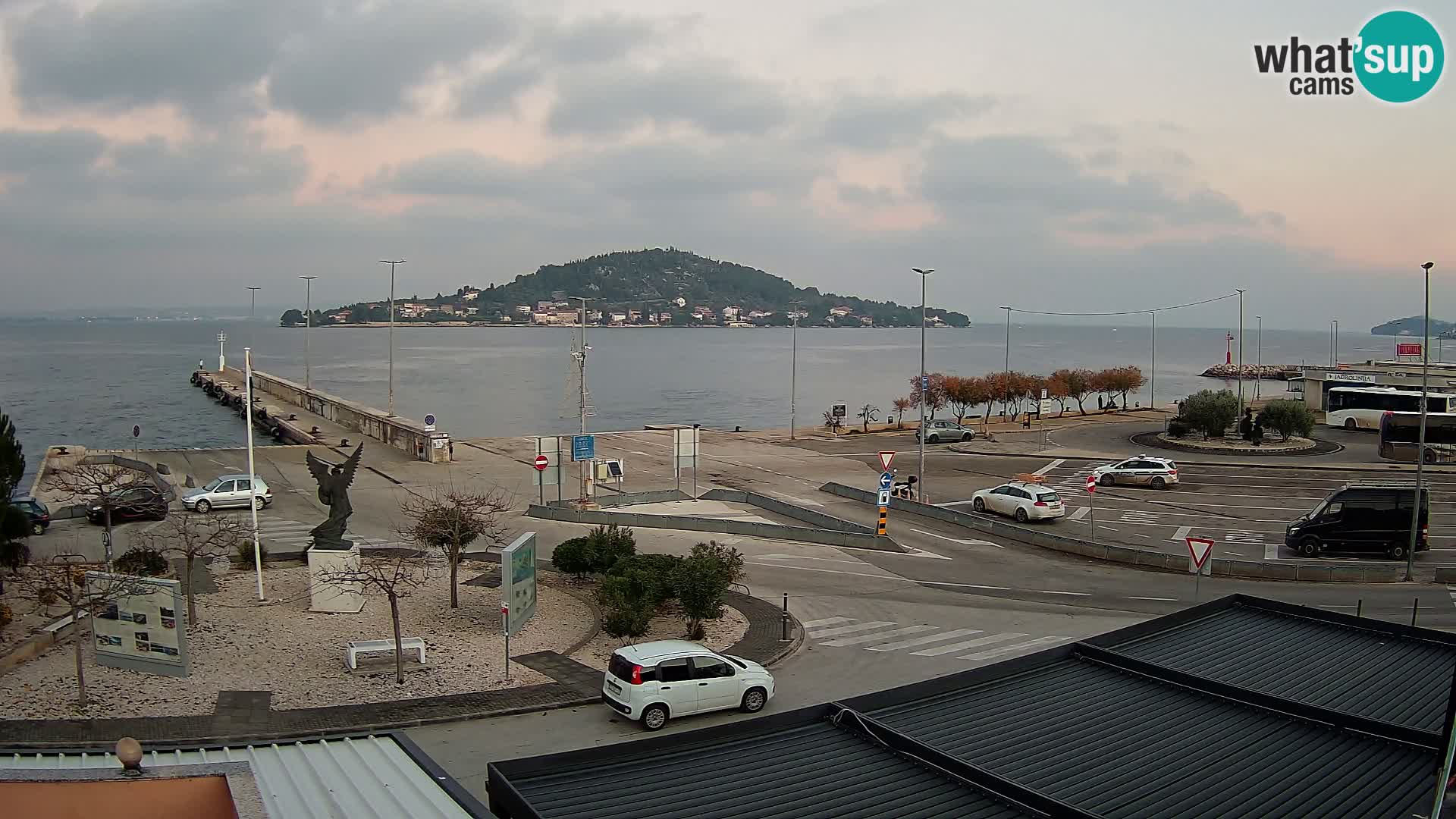 Webcam Ugljan – Preko Ferry to Zadar