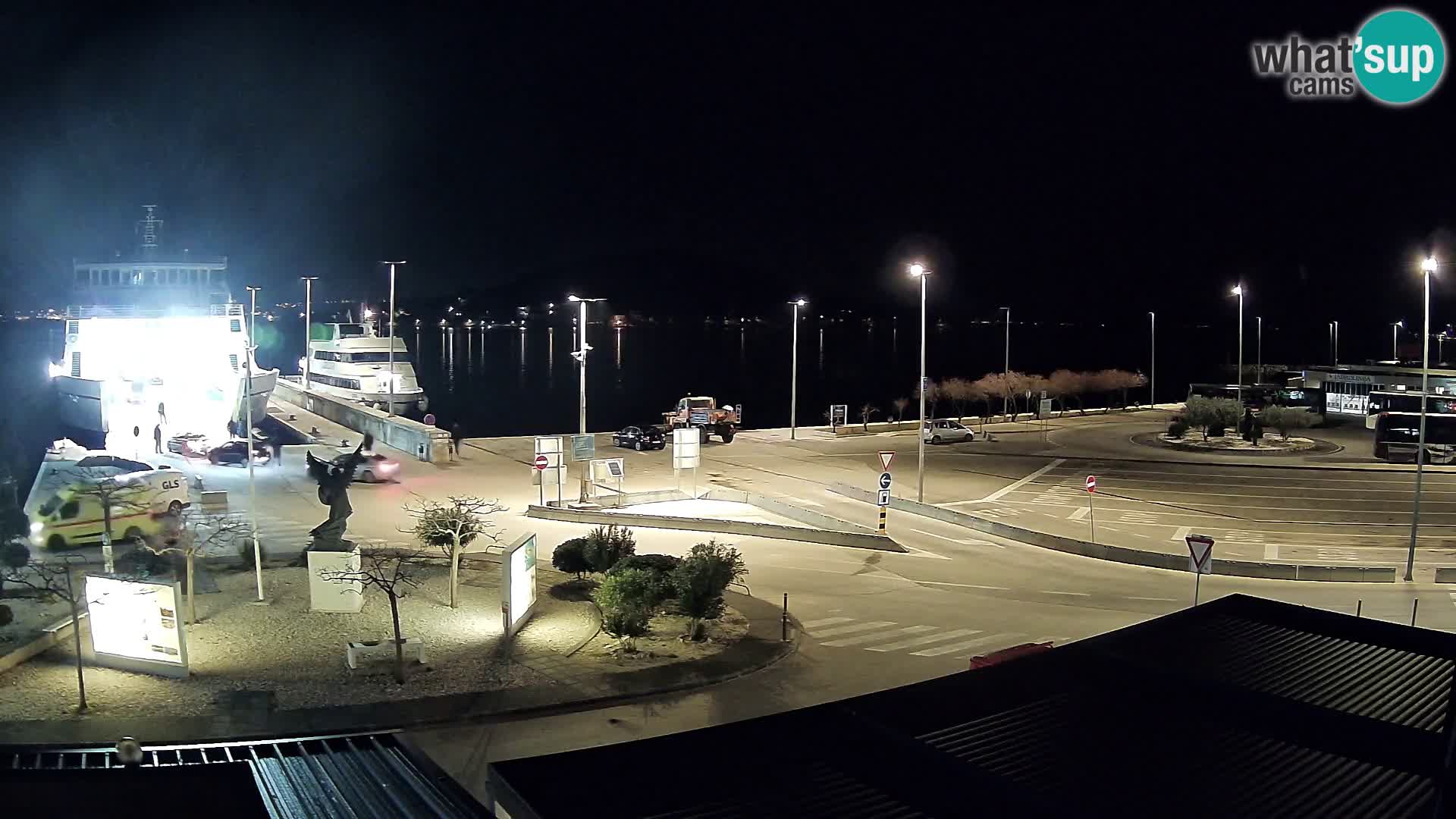 Web kamera Ugljan – Preko trajekt za Zadar