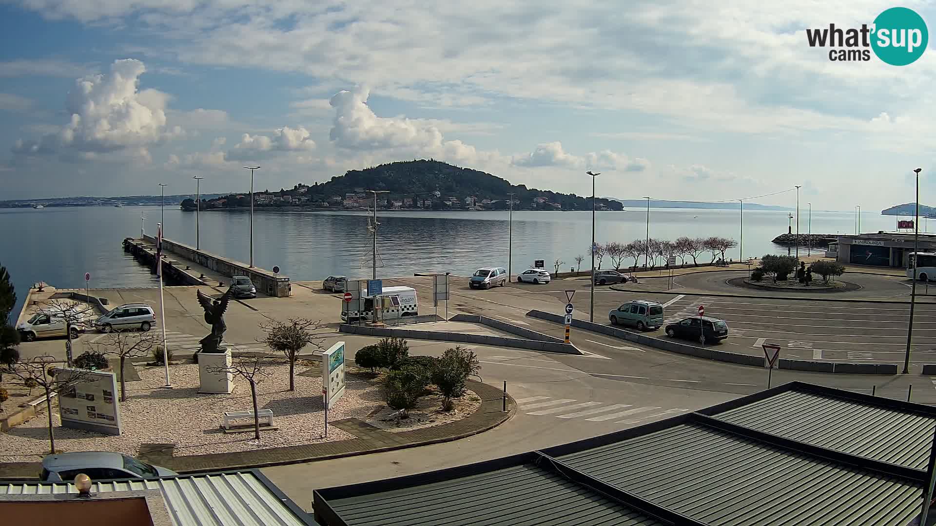 Webcam Ugljan – Preko Ferry to Zadar