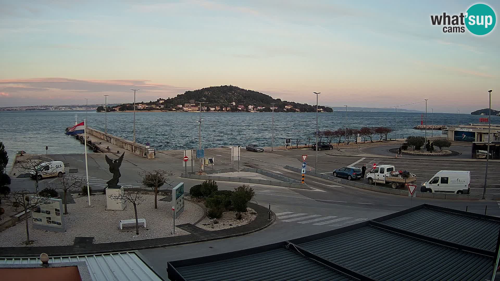 UGLJAN Webcam – Preko-Fähre nach Zadar