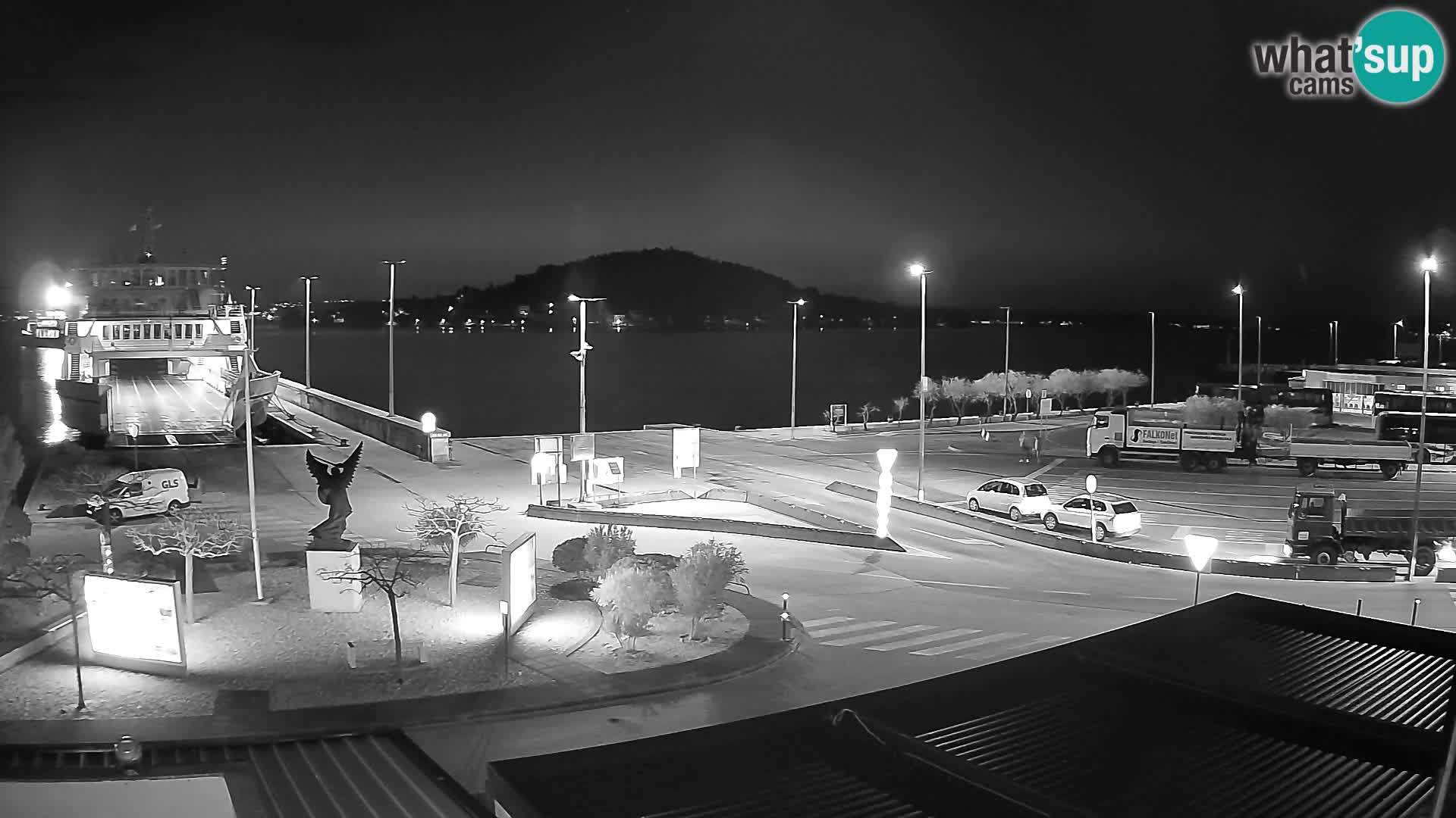 Webcam Ugliano – terminal traghetto da Preko a Zara