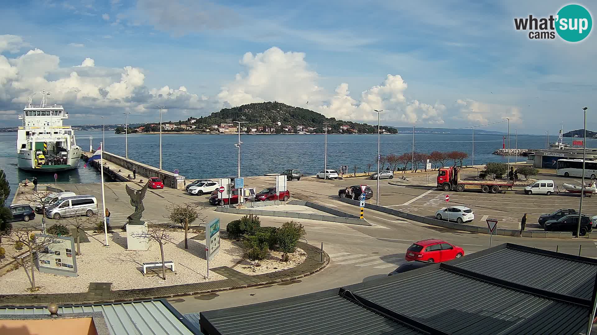 Cámara web UGLJAN – Transportar de Preko a Zadar