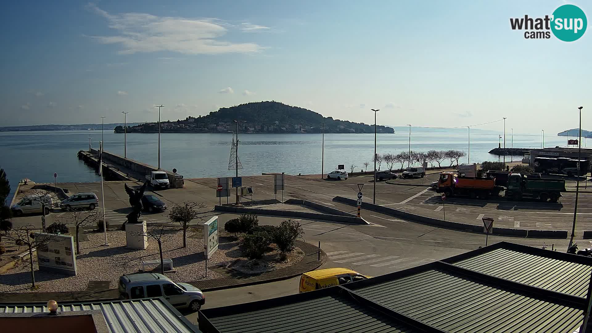 Webcam Ugljan – Preko Ferry to Zadar