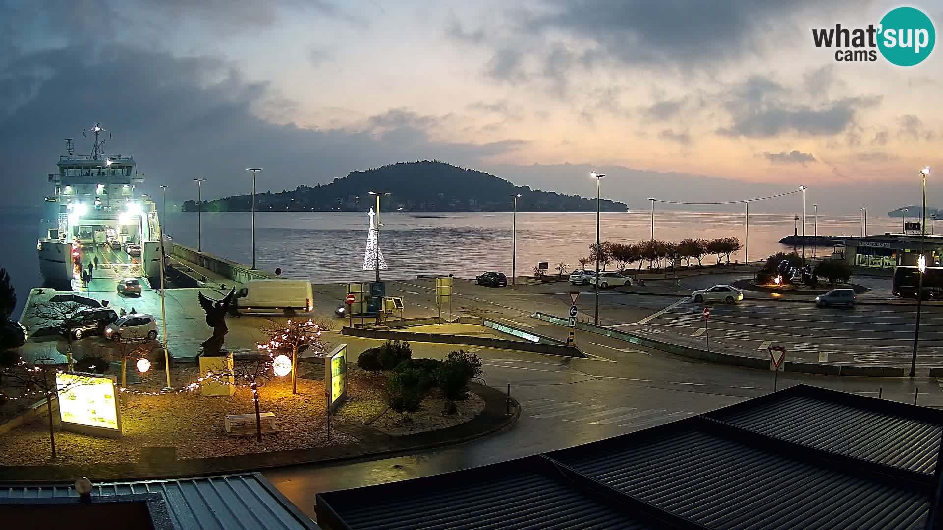 Webcam Ugljan – Preko Ferry to Zadar